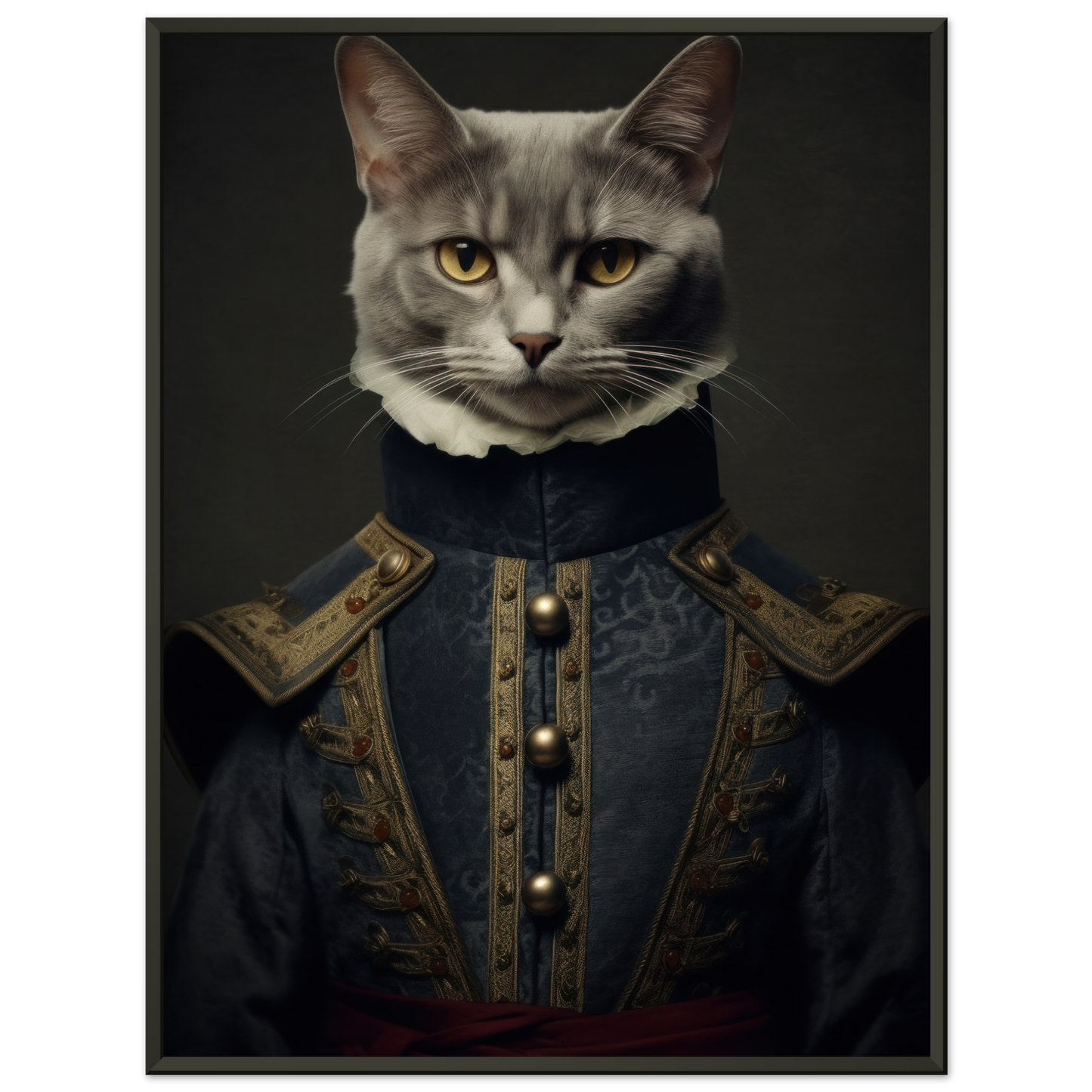 Katze Grau Getigert Renaissance (CAT130)