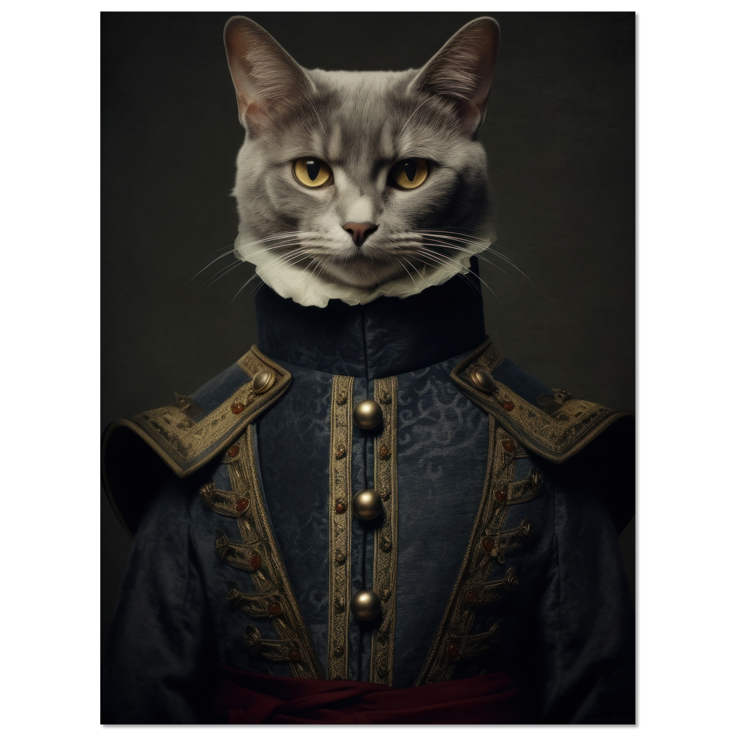 Katze Grau Getigert Renaissance (CAT130)