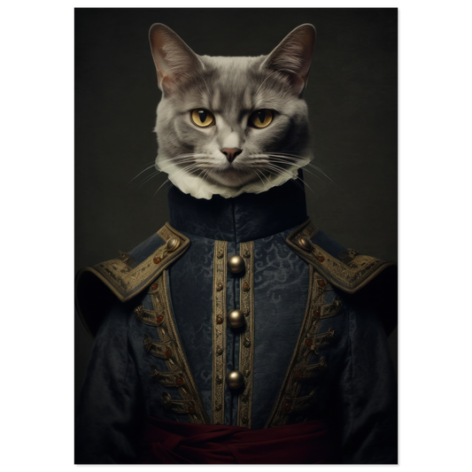 Katze Grau Getigert Renaissance (CAT130)