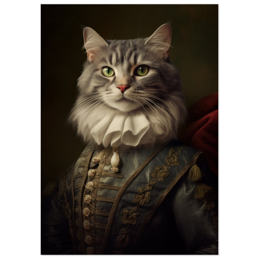 Katze Grau Getigert Renaissance (CAT131)
