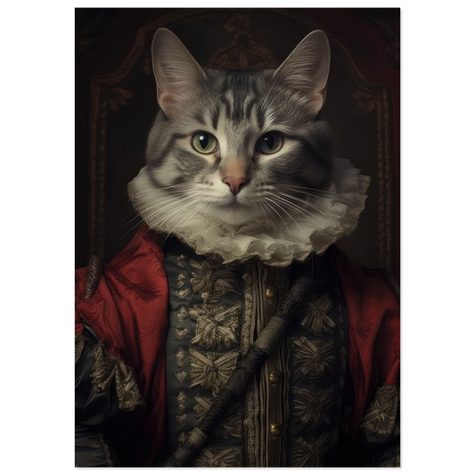 Cat Grey Mackerel Renaissance (CAT132)
