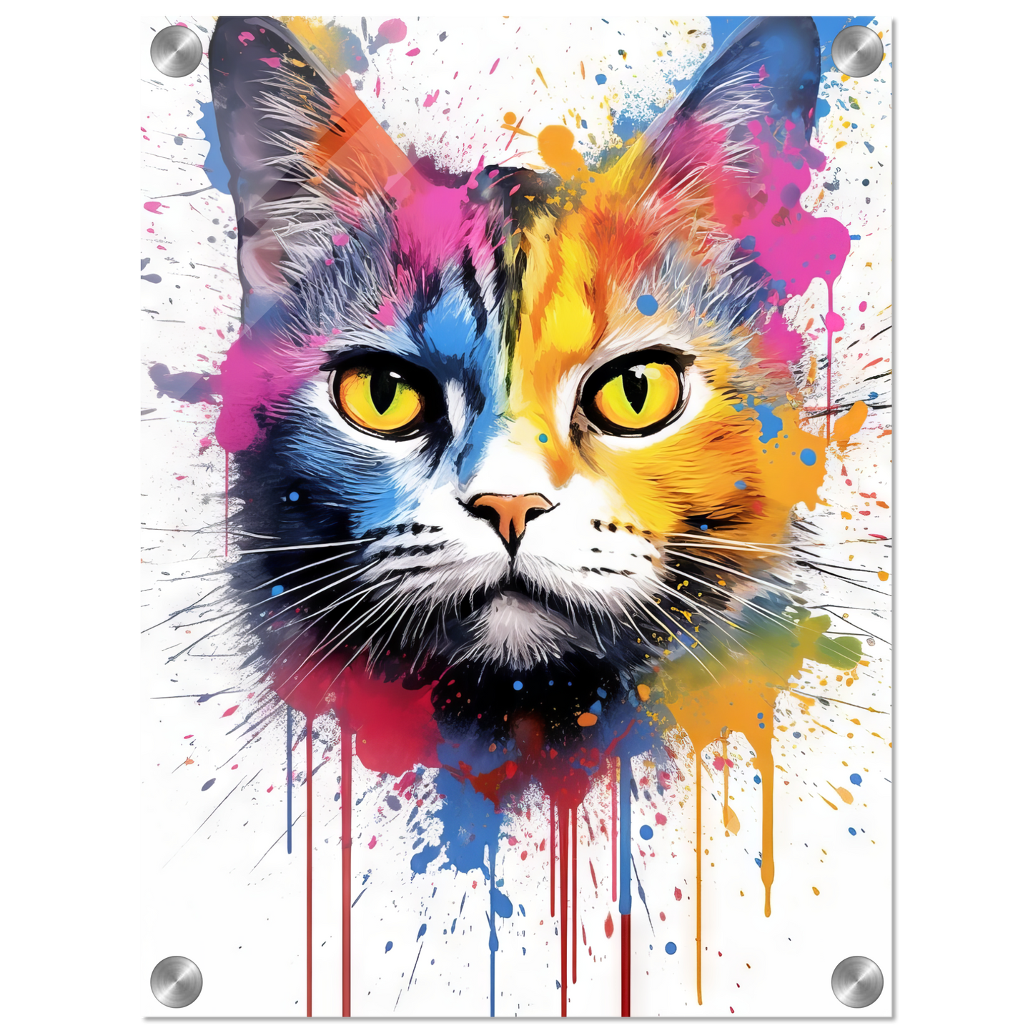 Katze Pop-Art (CAT13)