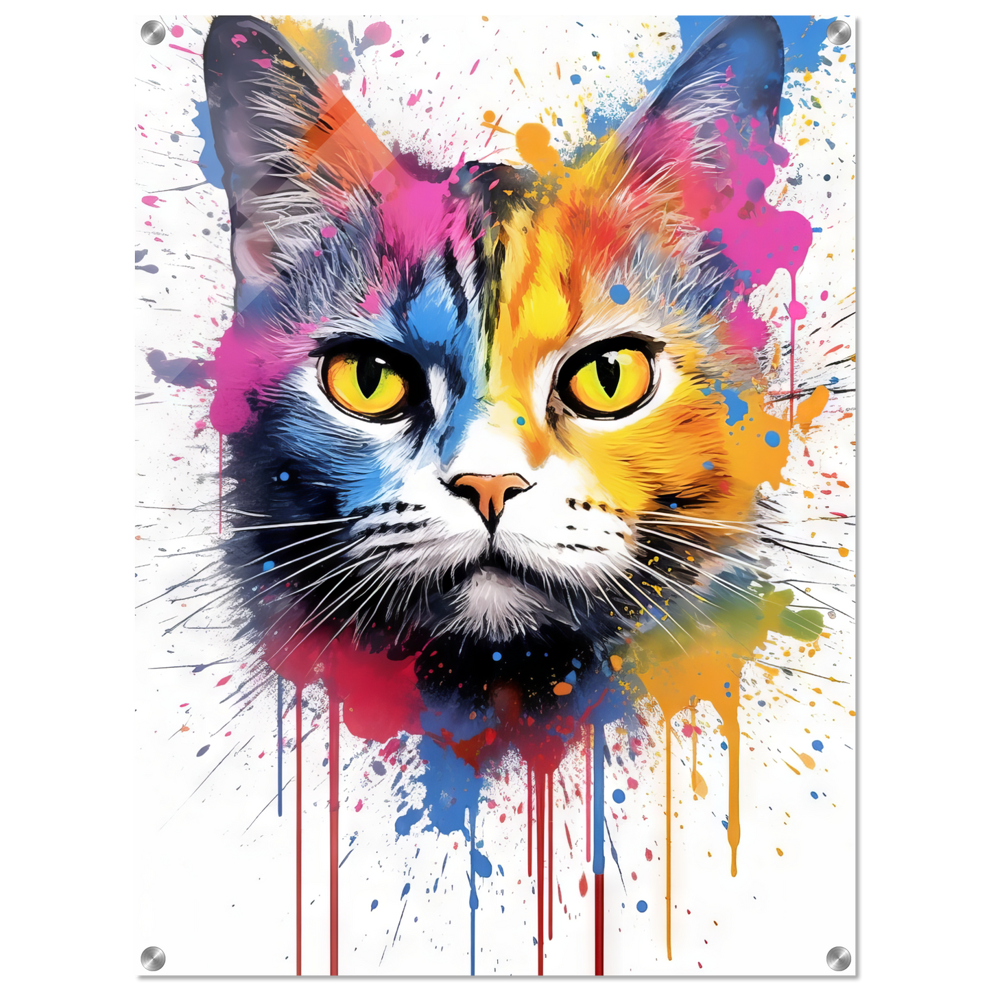 Katze Pop-Art (CAT13)