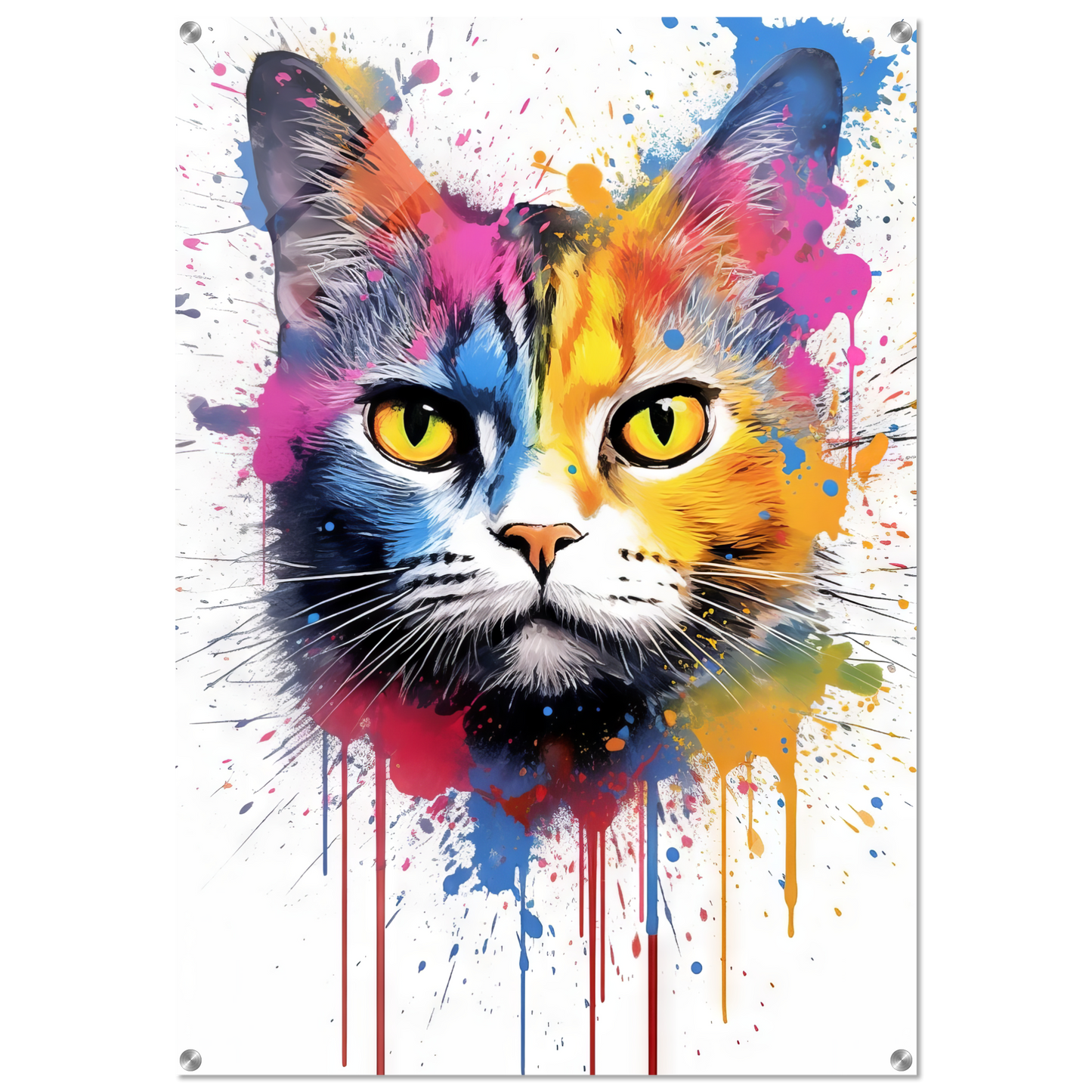 Katze Pop-Art (CAT13)