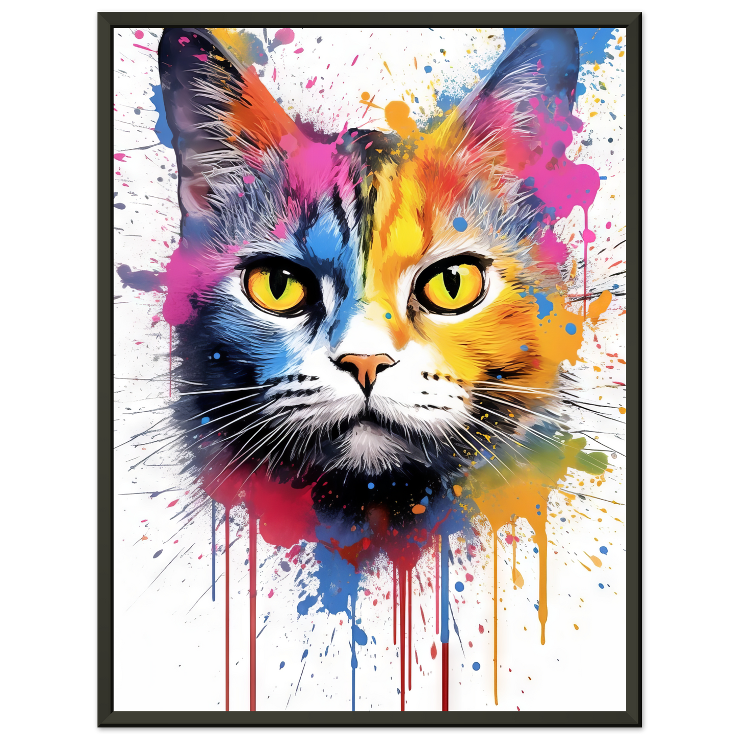 Katze Pop-Art (CAT13)