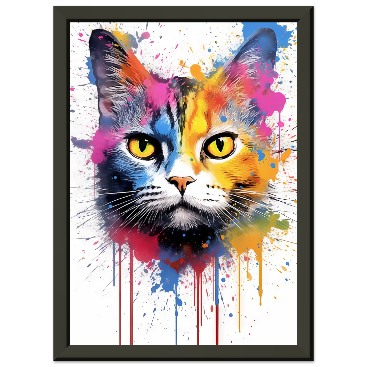 Katze Pop-Art (CAT13)