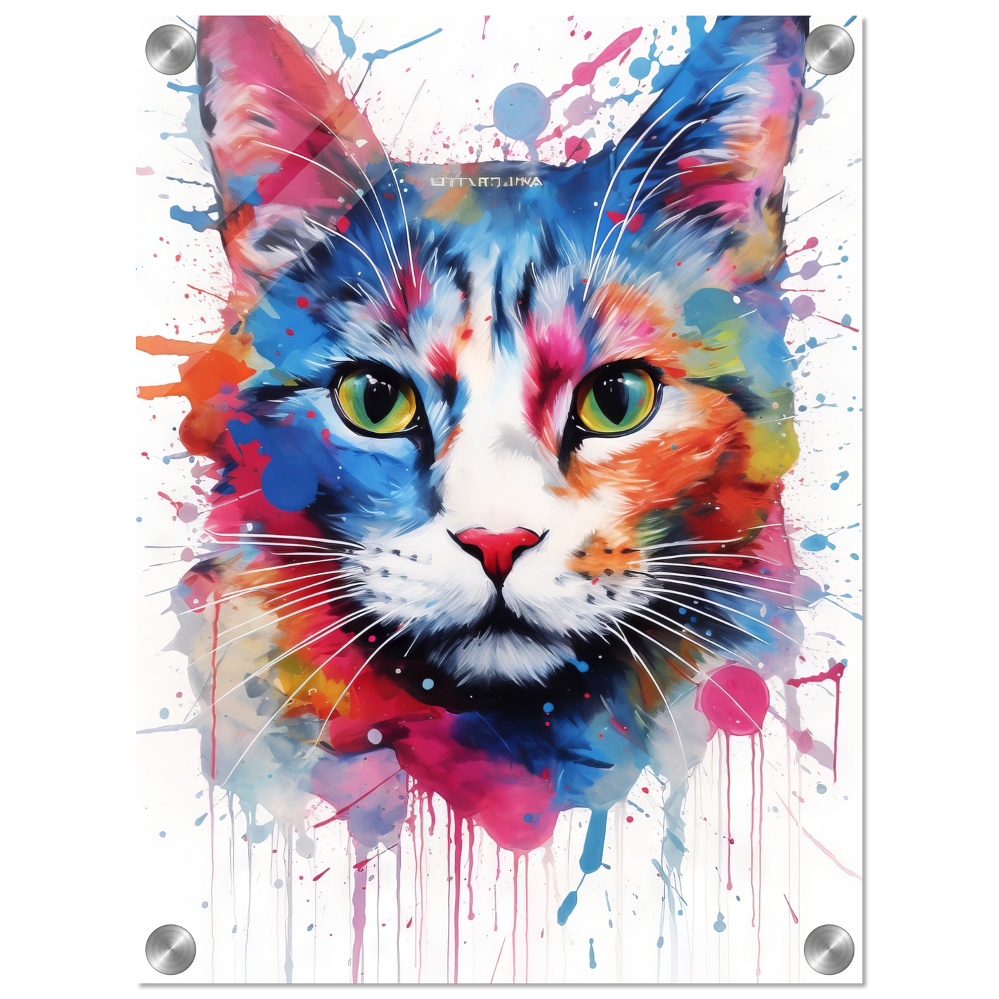 Katze Pop-Art (CAT15)