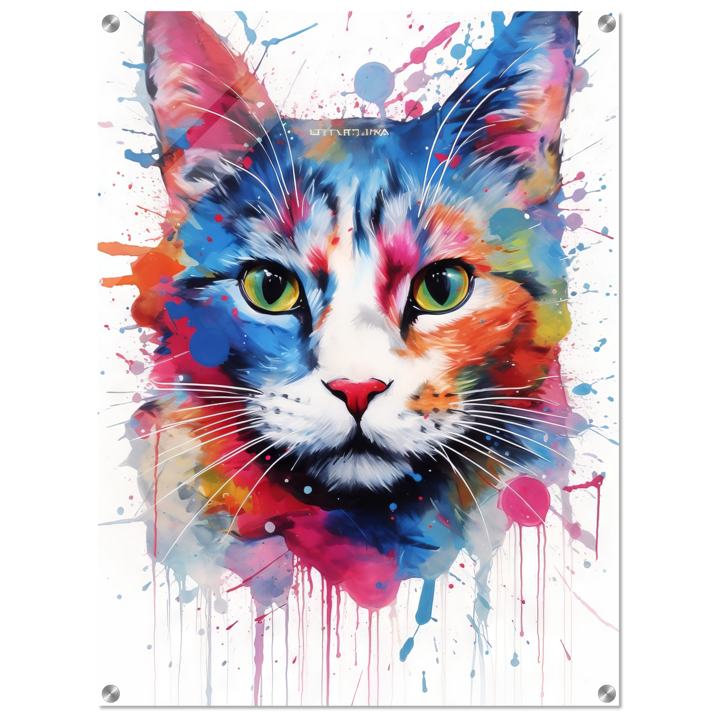 Katze Pop-Art (CAT15)