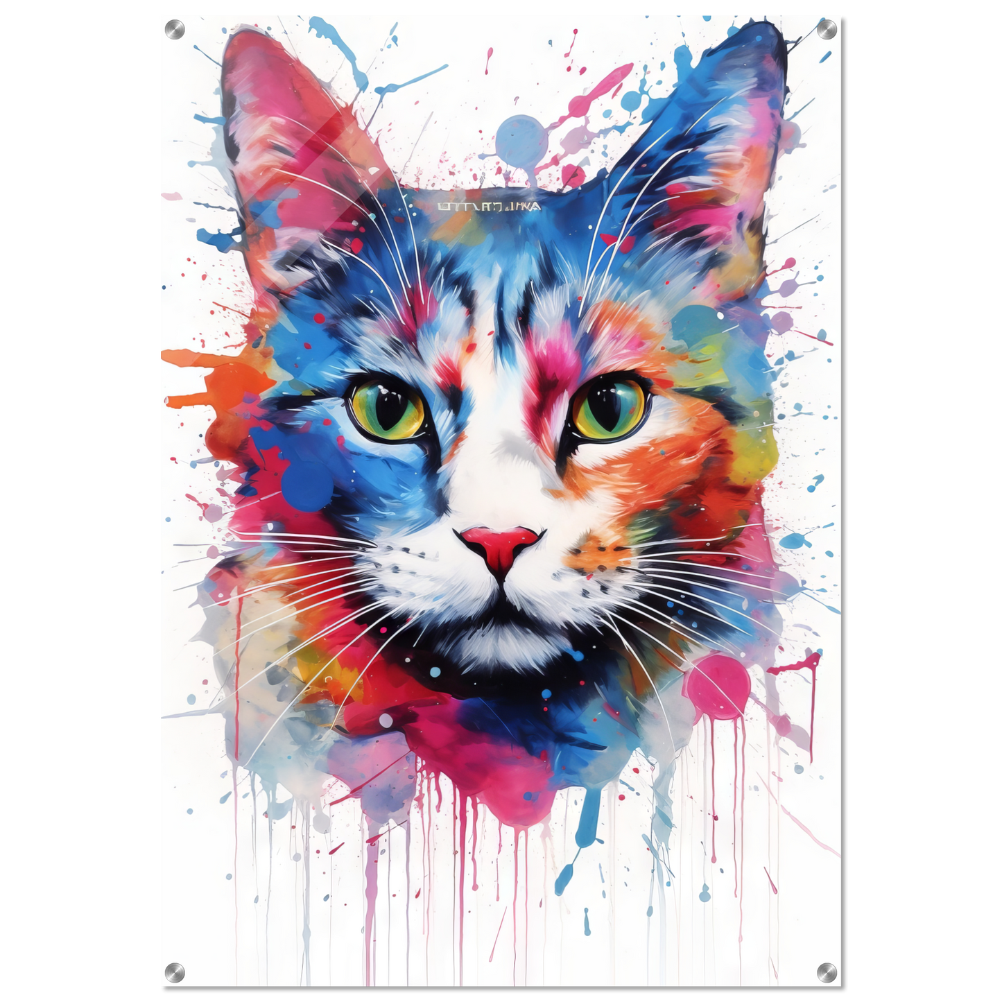 Katze Pop-Art (CAT15)