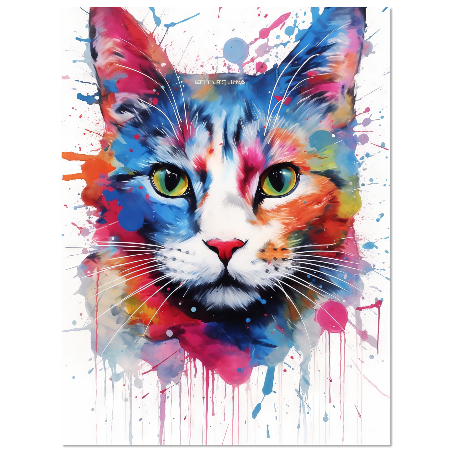 Katze Pop-Art (CAT15)