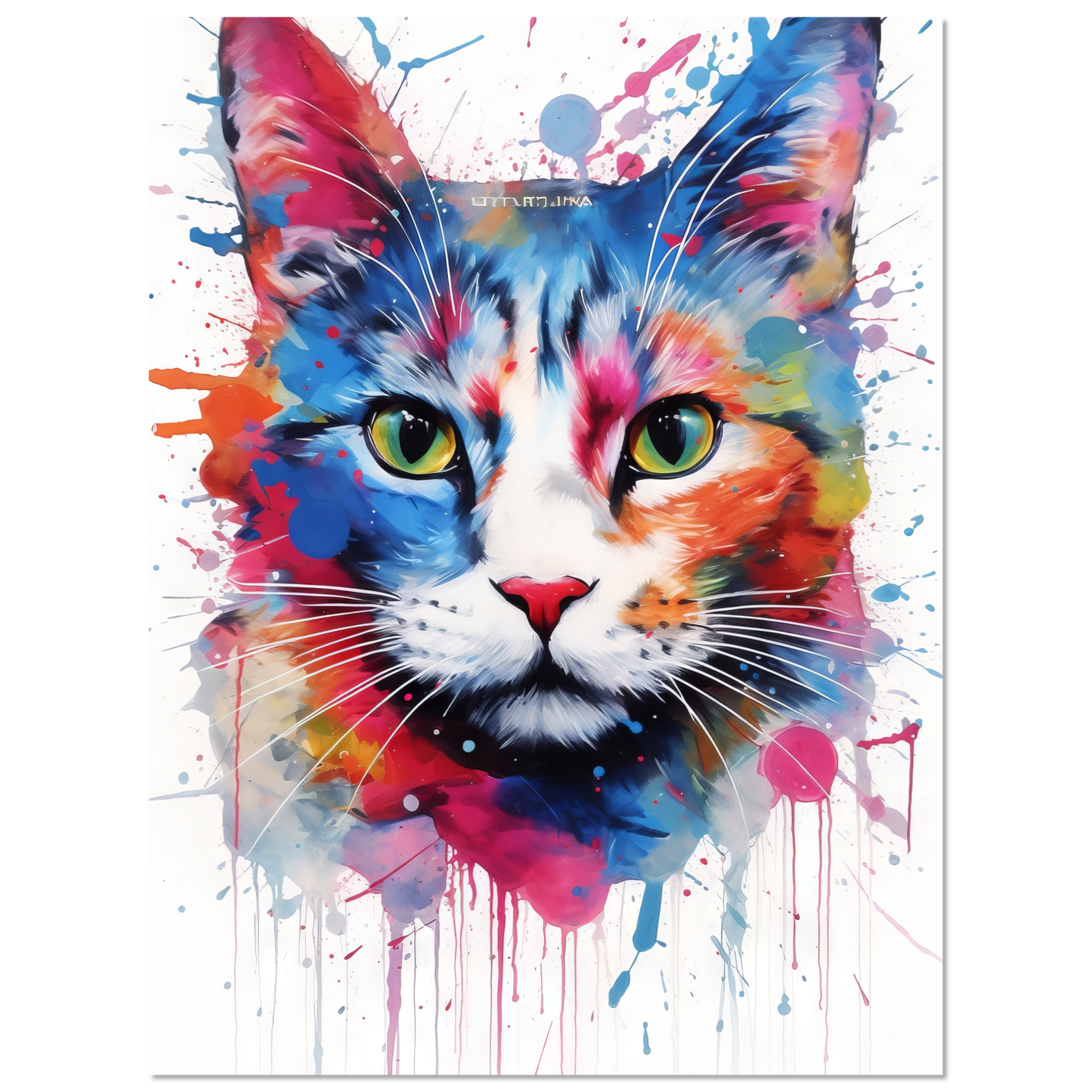 Katze Pop-Art (CAT15)