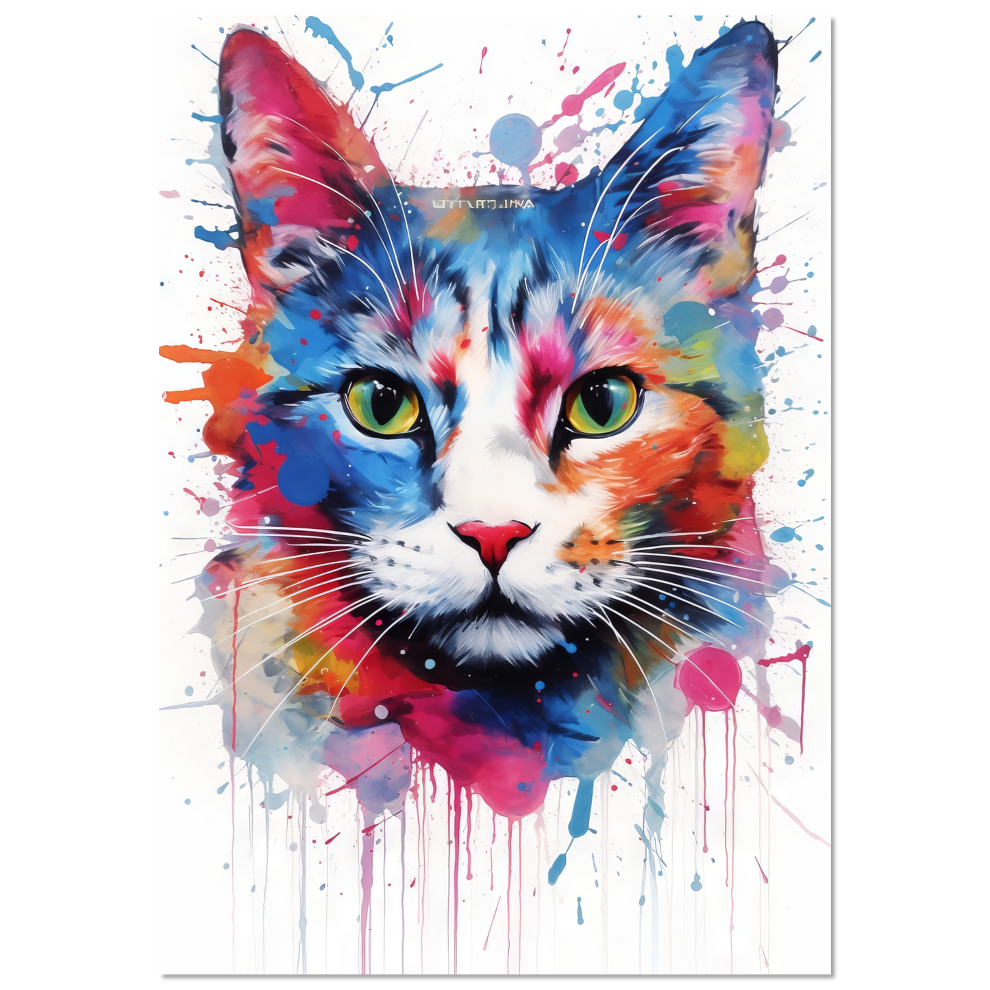 Katze Pop-Art (CAT15)