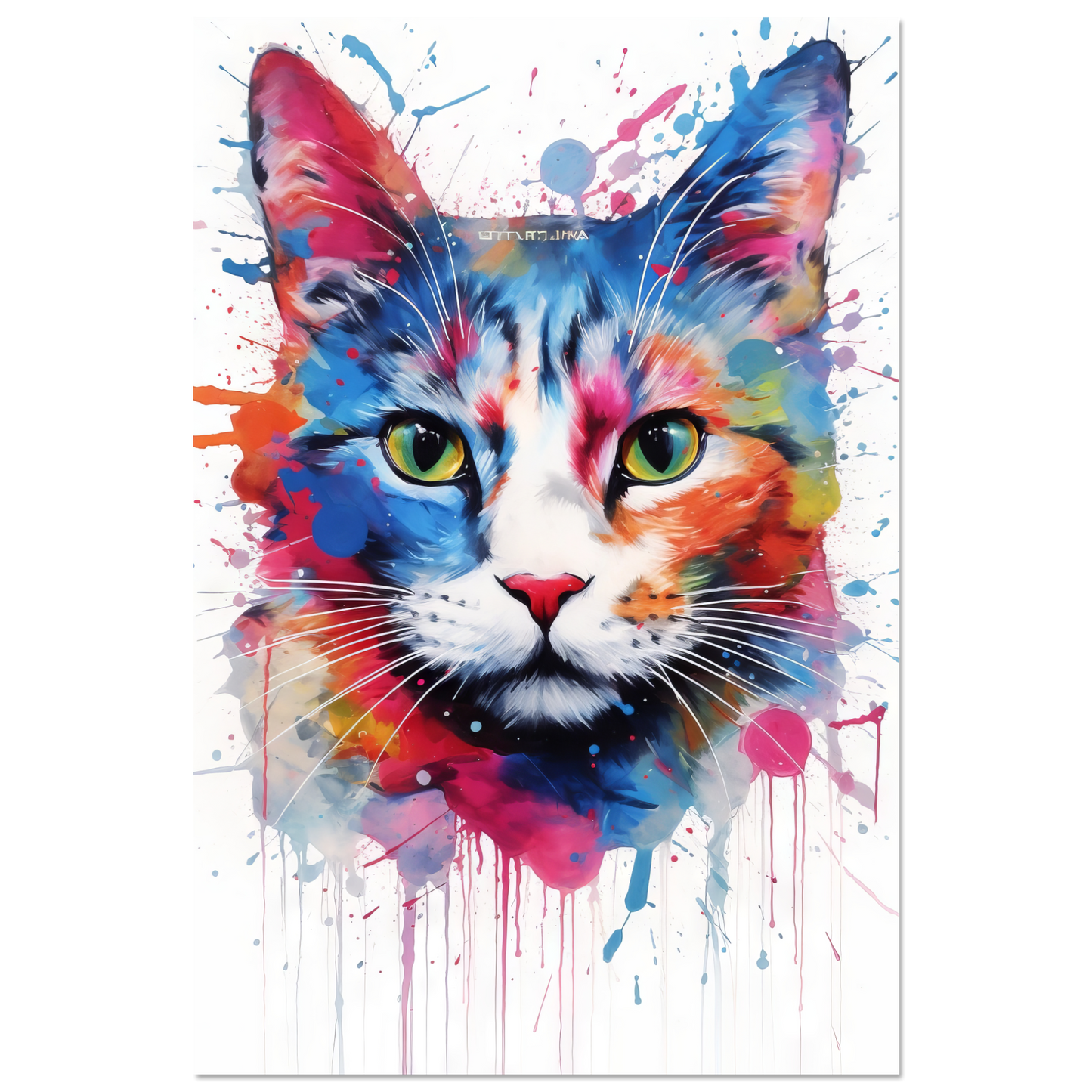Katze Pop-Art (CAT15)