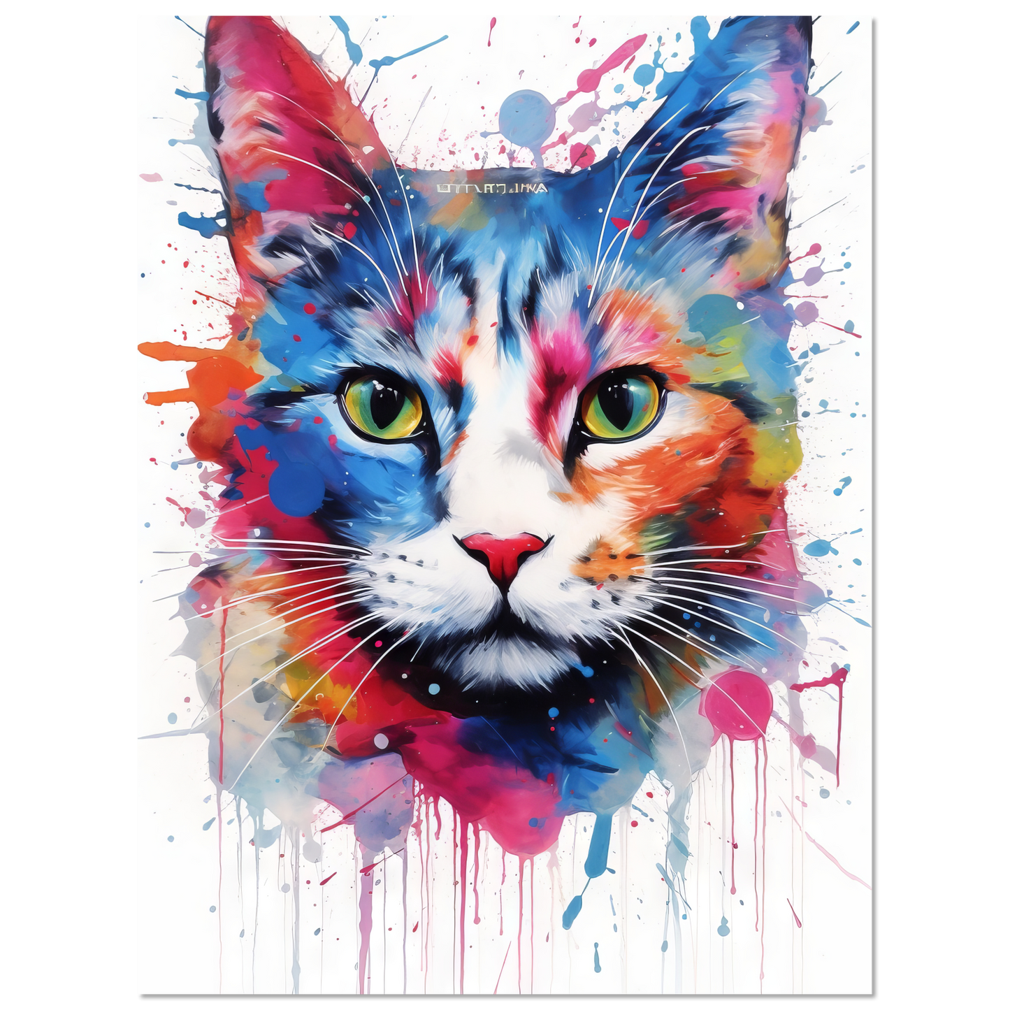Katze Pop-Art (CAT15)