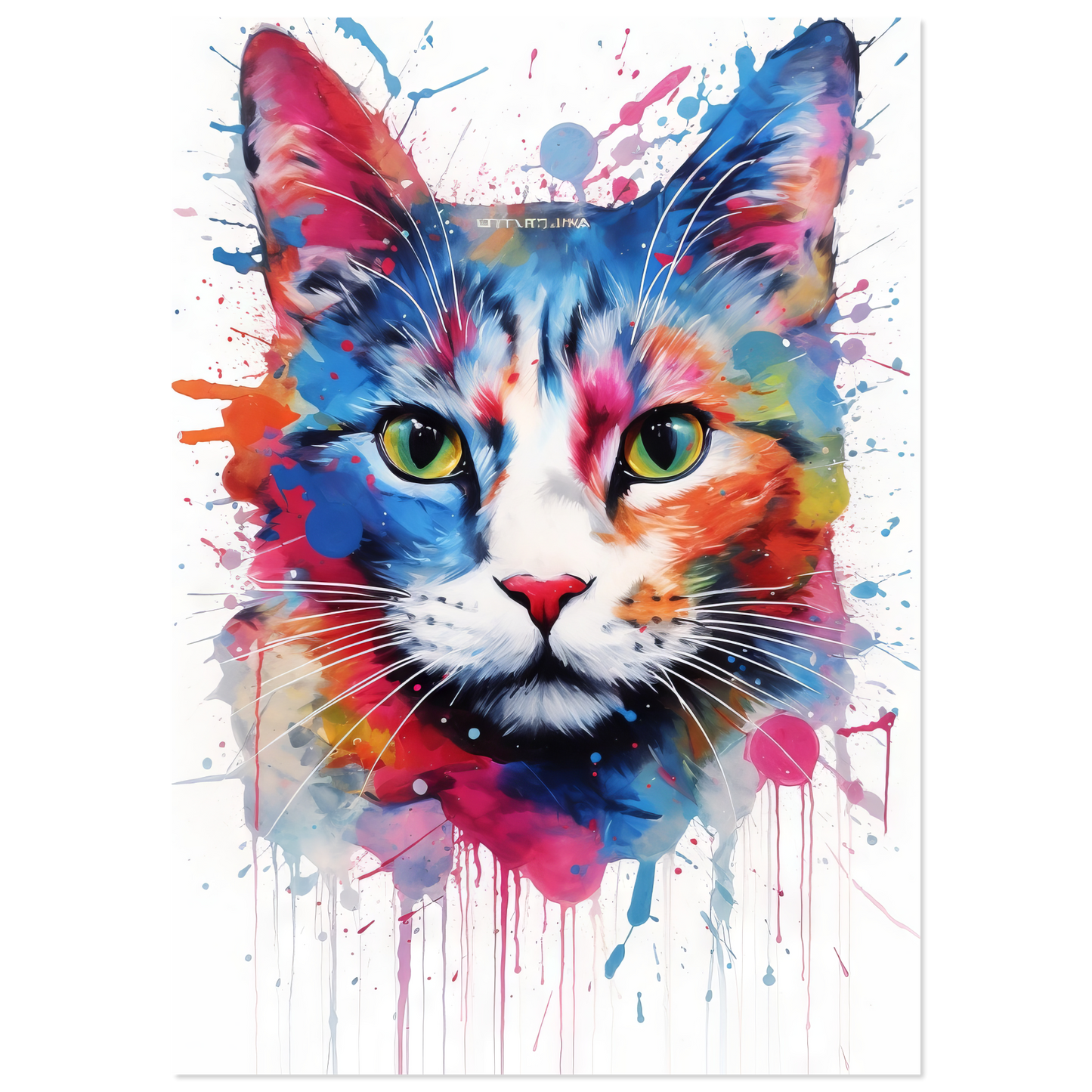 Katze Pop-Art (CAT15)