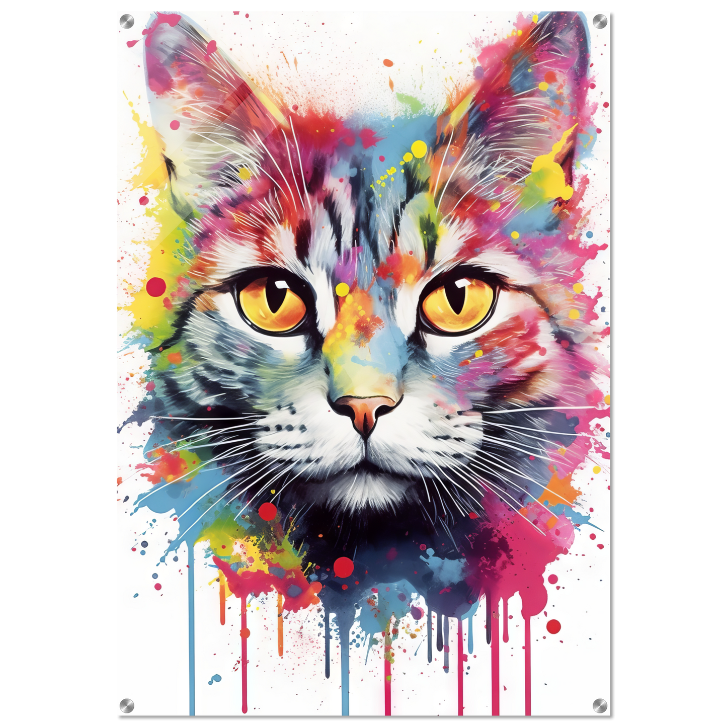 Katze Pop-Art (CAT16)
