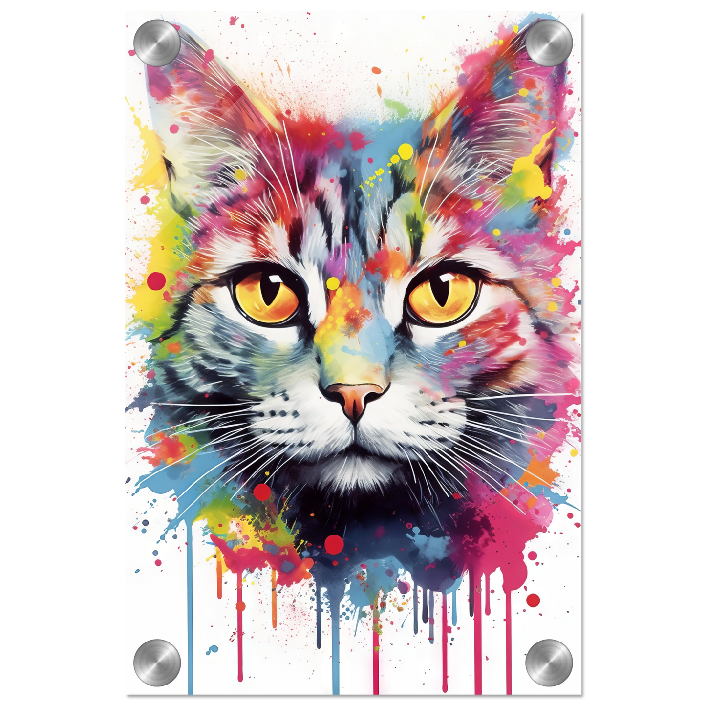 Katze Pop-Art (CAT16)