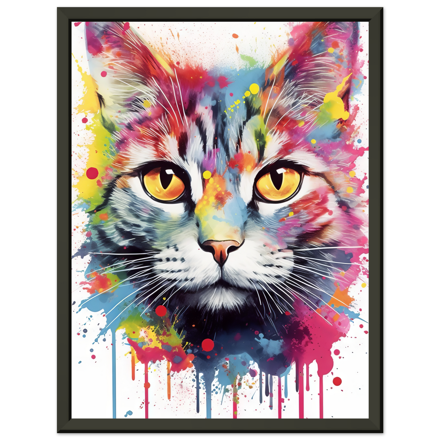 Katze Pop-Art (CAT16)