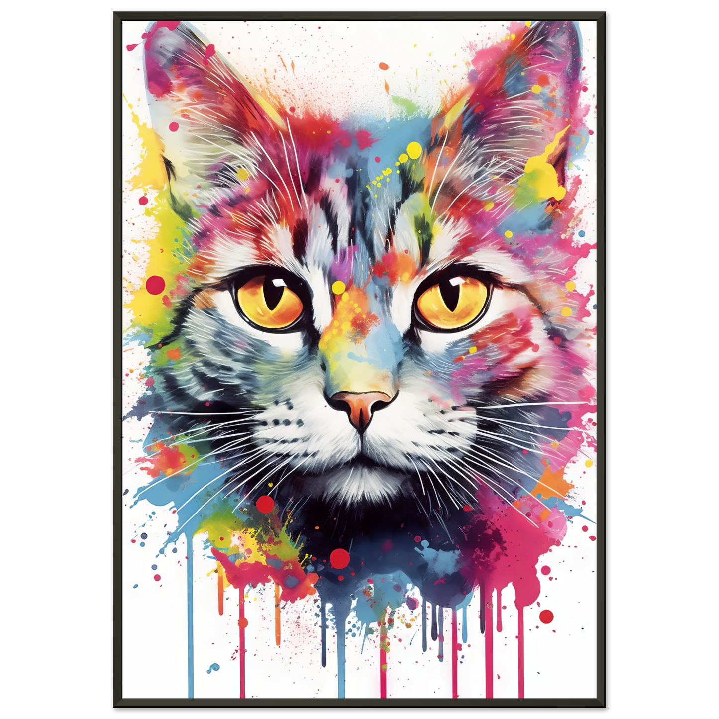 Katze Pop-Art (CAT16)
