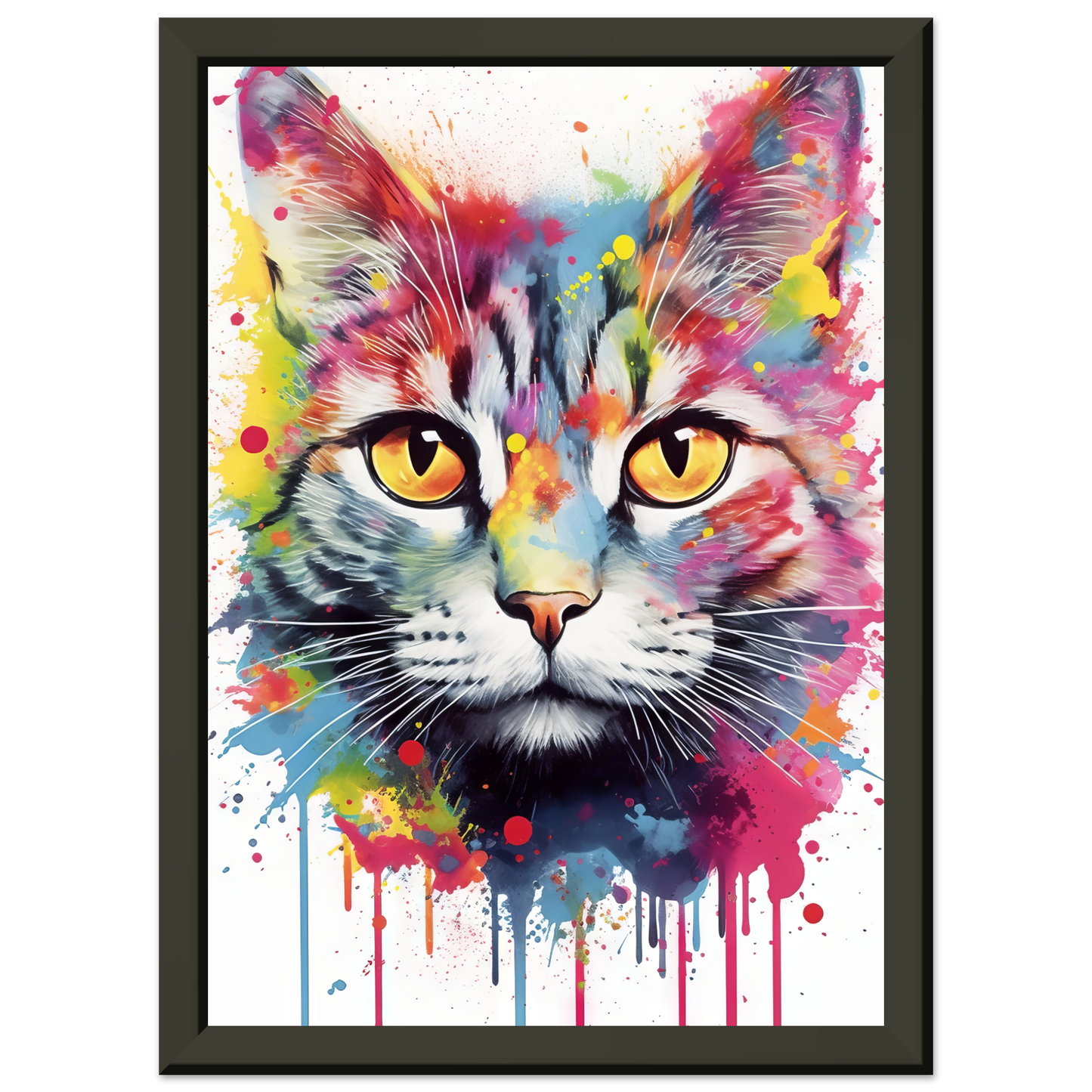 Katze Pop-Art (CAT16)