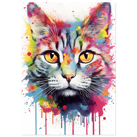Cat pop art (CAT16)