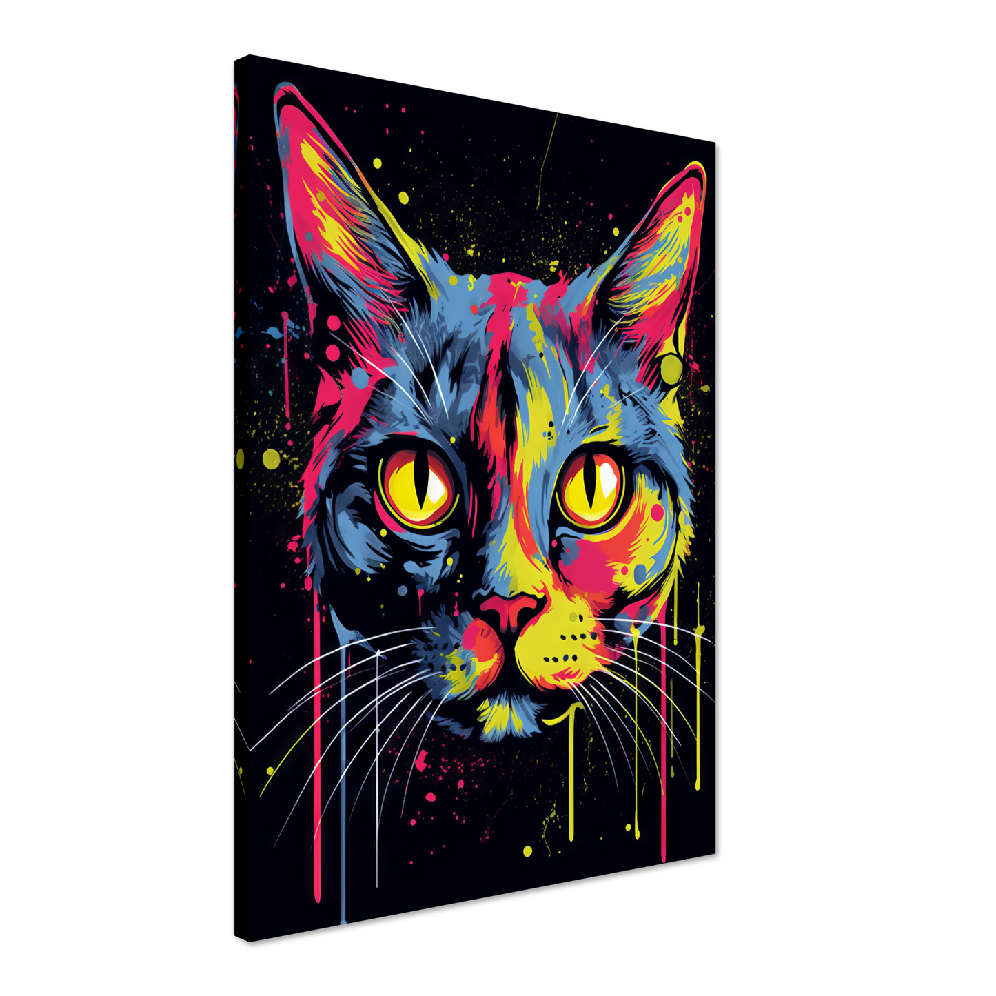 Katze Siam Pop-Art (CAT27)