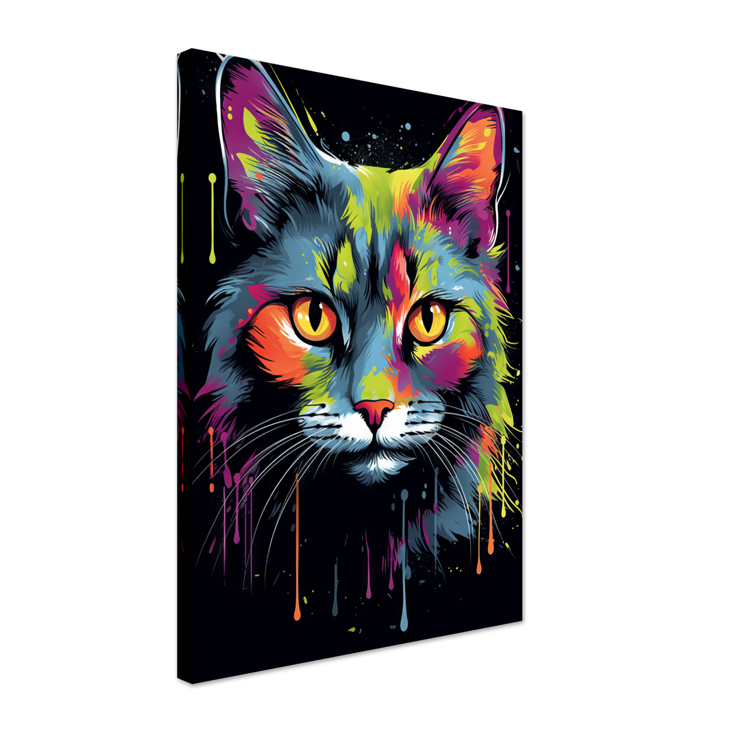 Katze Siam Pop-Art (CAT28)