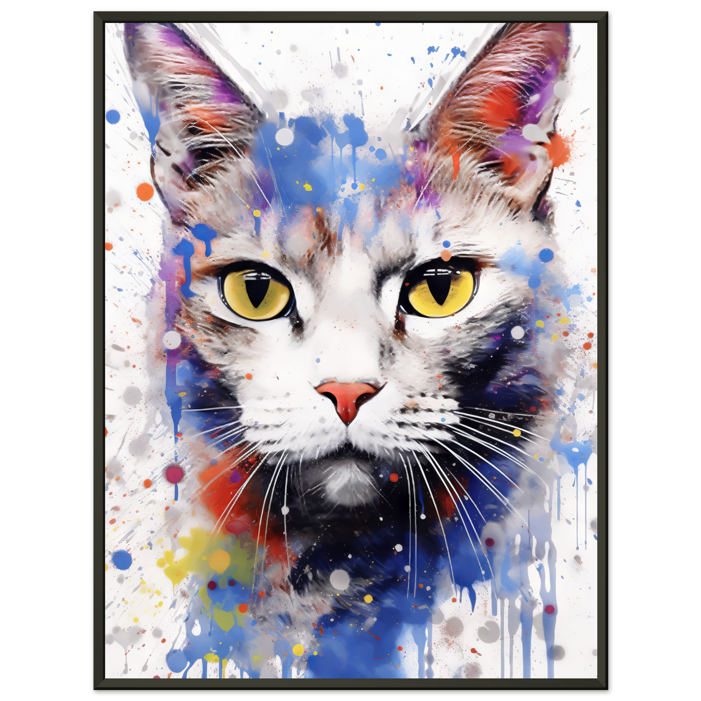 Katze Siam Pop-Art (CAT29)