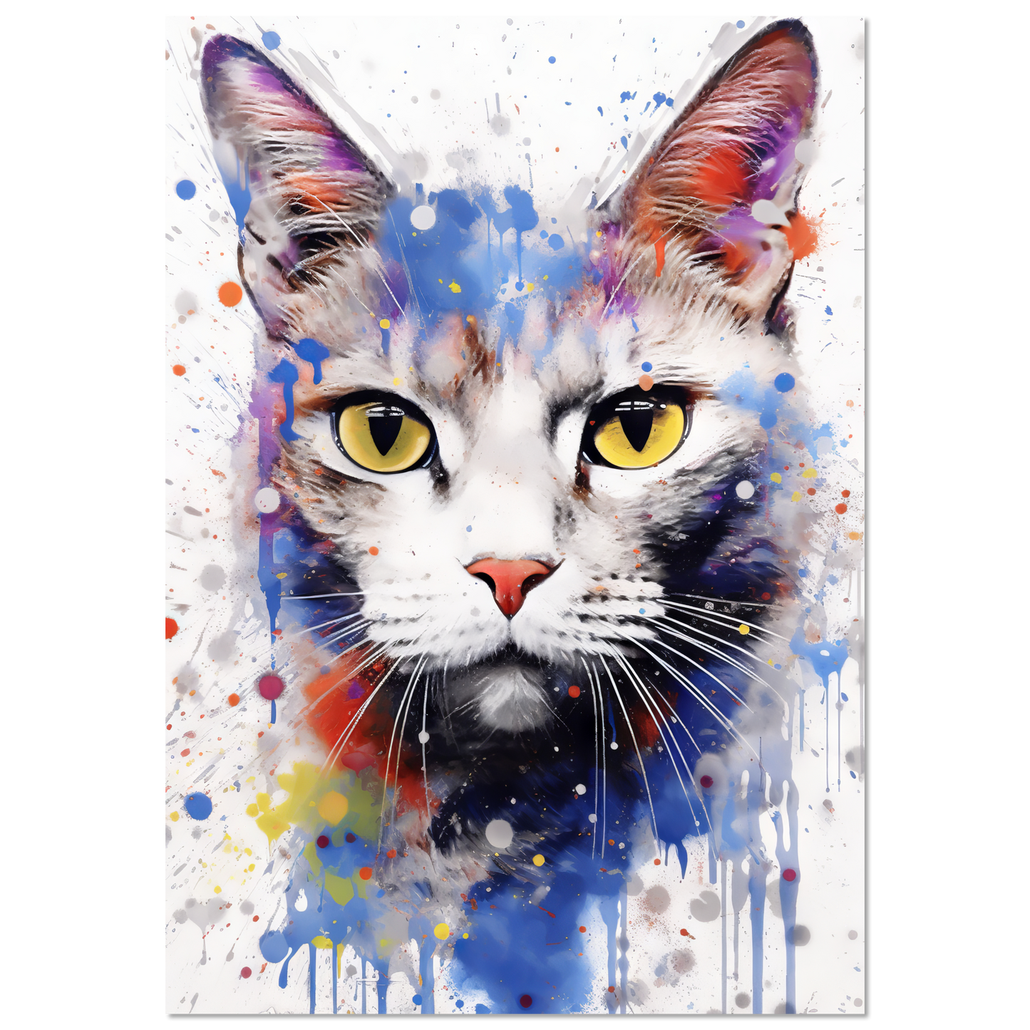 Katze Siam Pop-Art (CAT29)