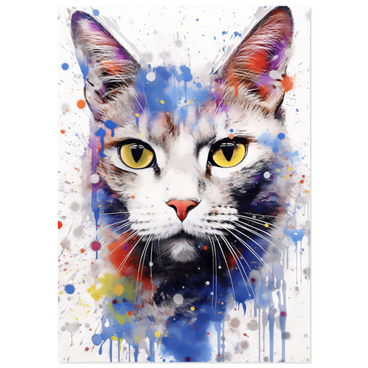 Katze Siam Pop-Art (CAT29)