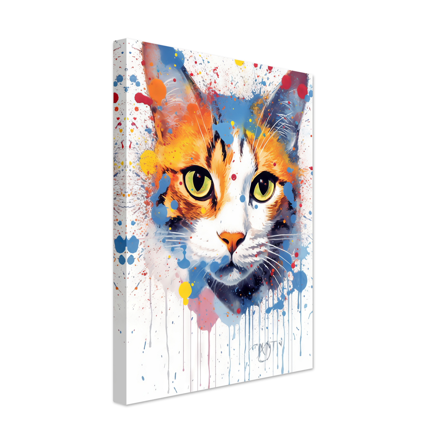 Katze Siam Pop-Art (CAT30)