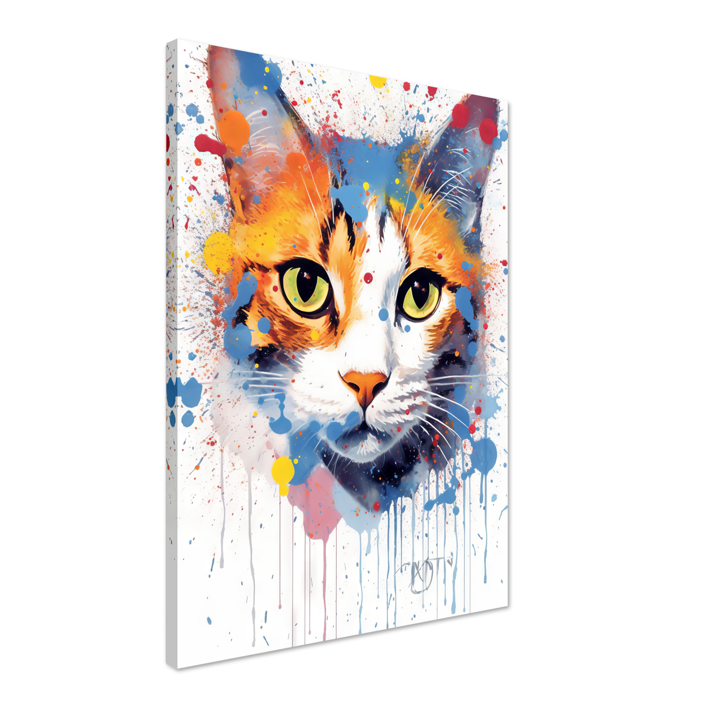 Katze Siam Pop-Art (CAT30)
