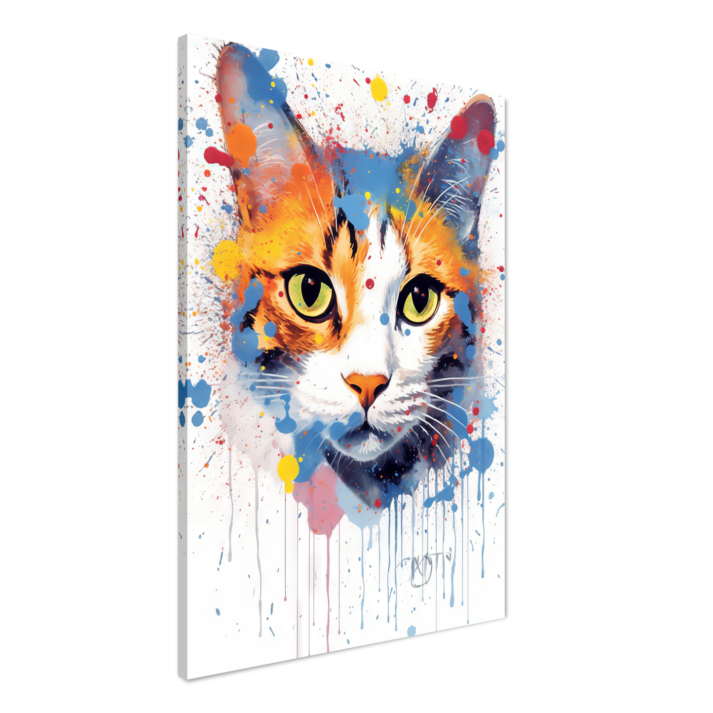 Katze Siam Pop-Art (CAT30)