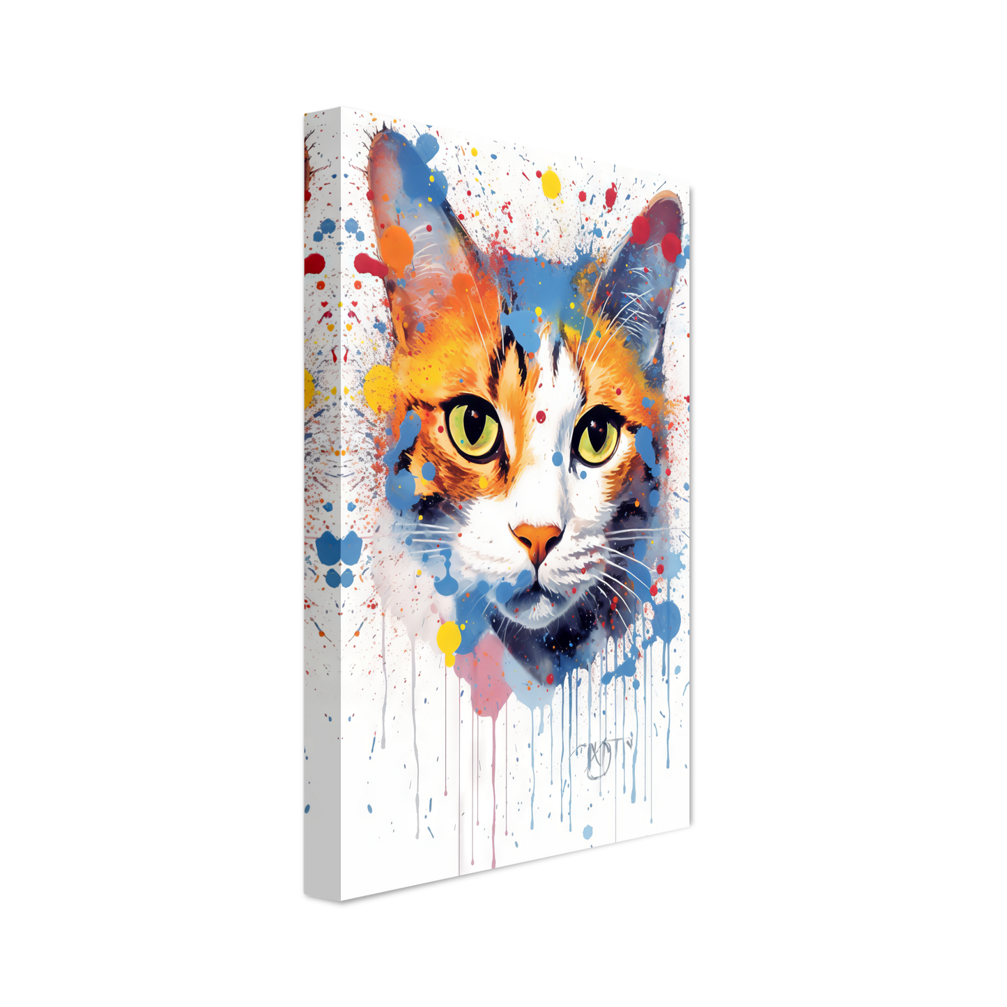 Katze Siam Pop-Art (CAT30)