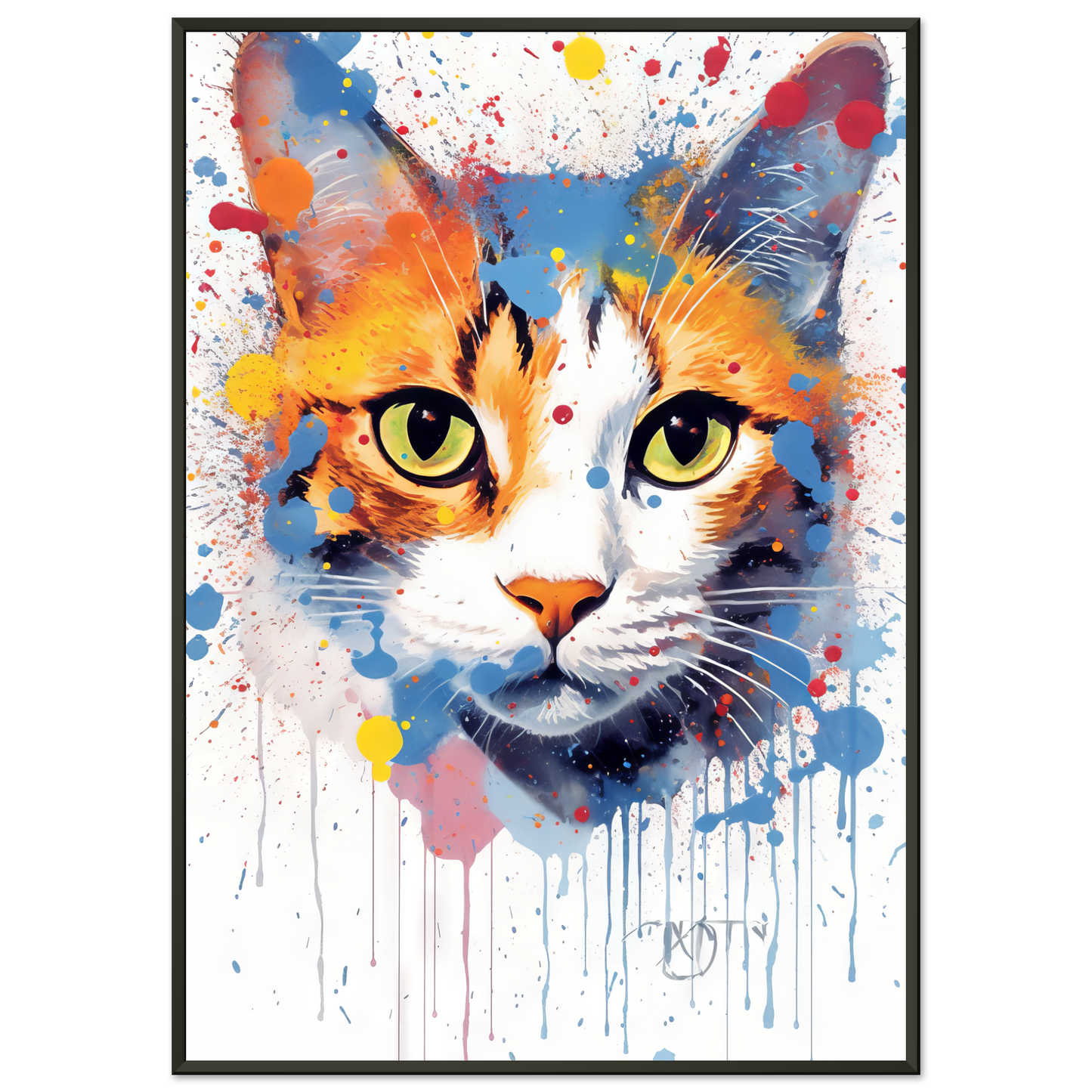 Katze Siam Pop-Art (CAT30)