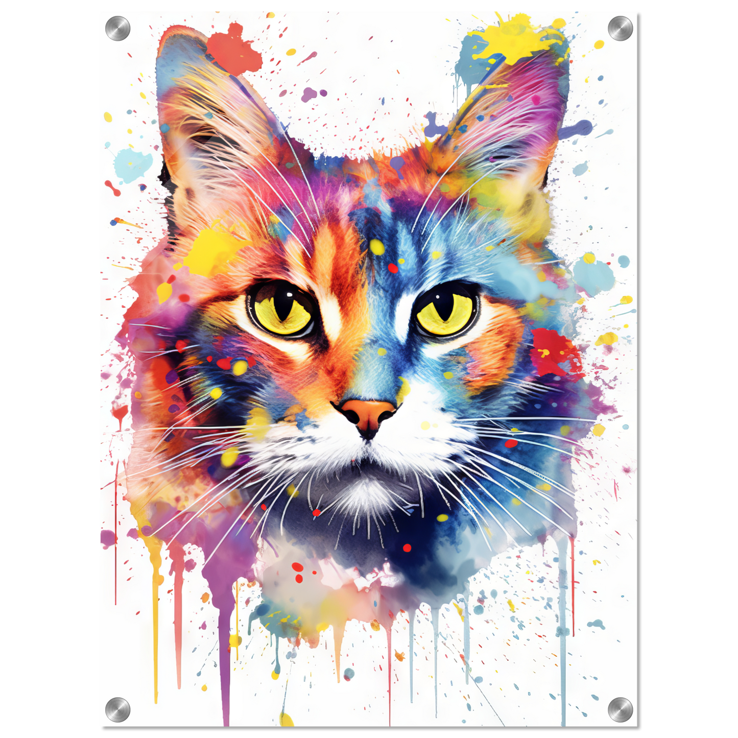 Katze Siam Pop-Art (CAT31)