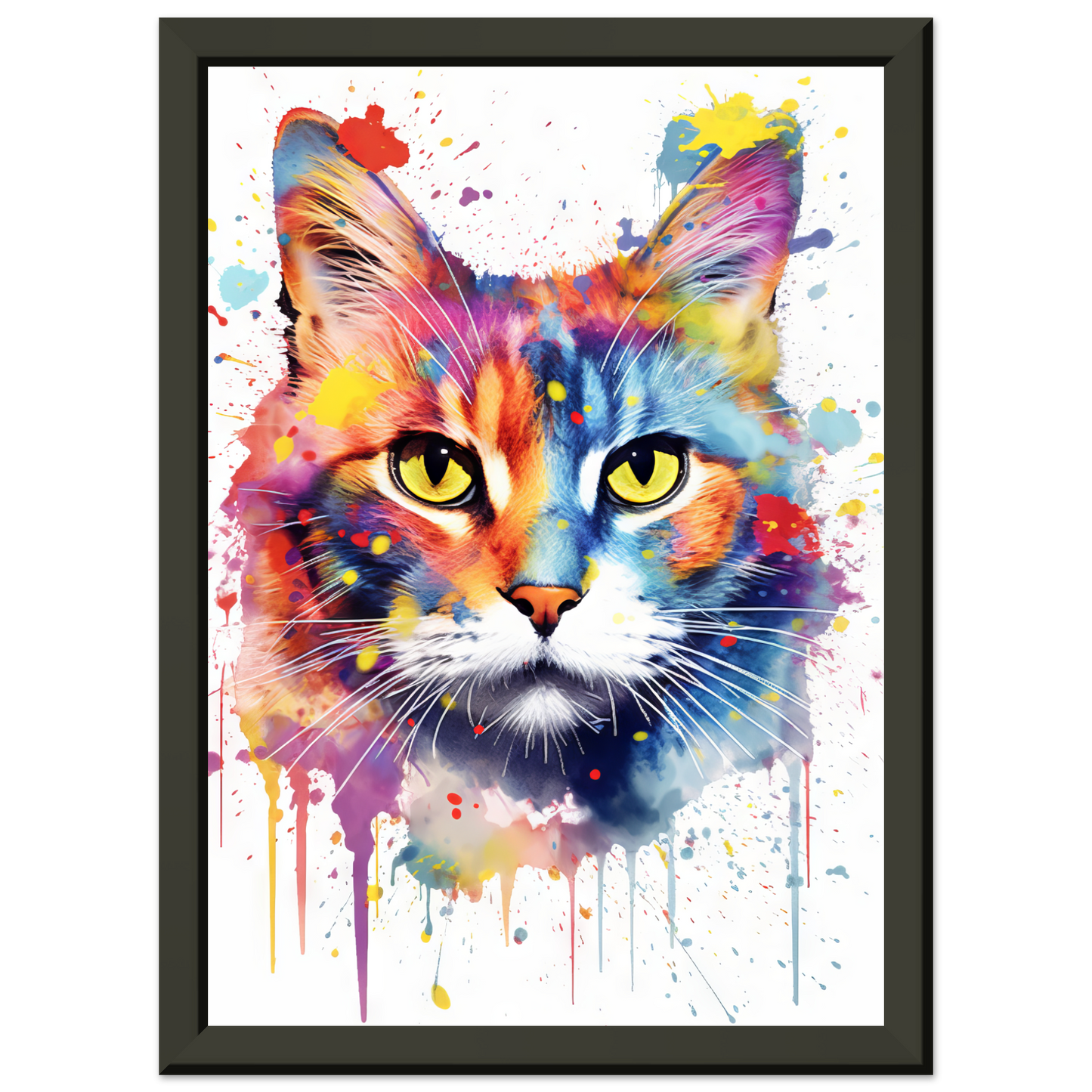 Katze Siam Pop-Art (CAT31)
