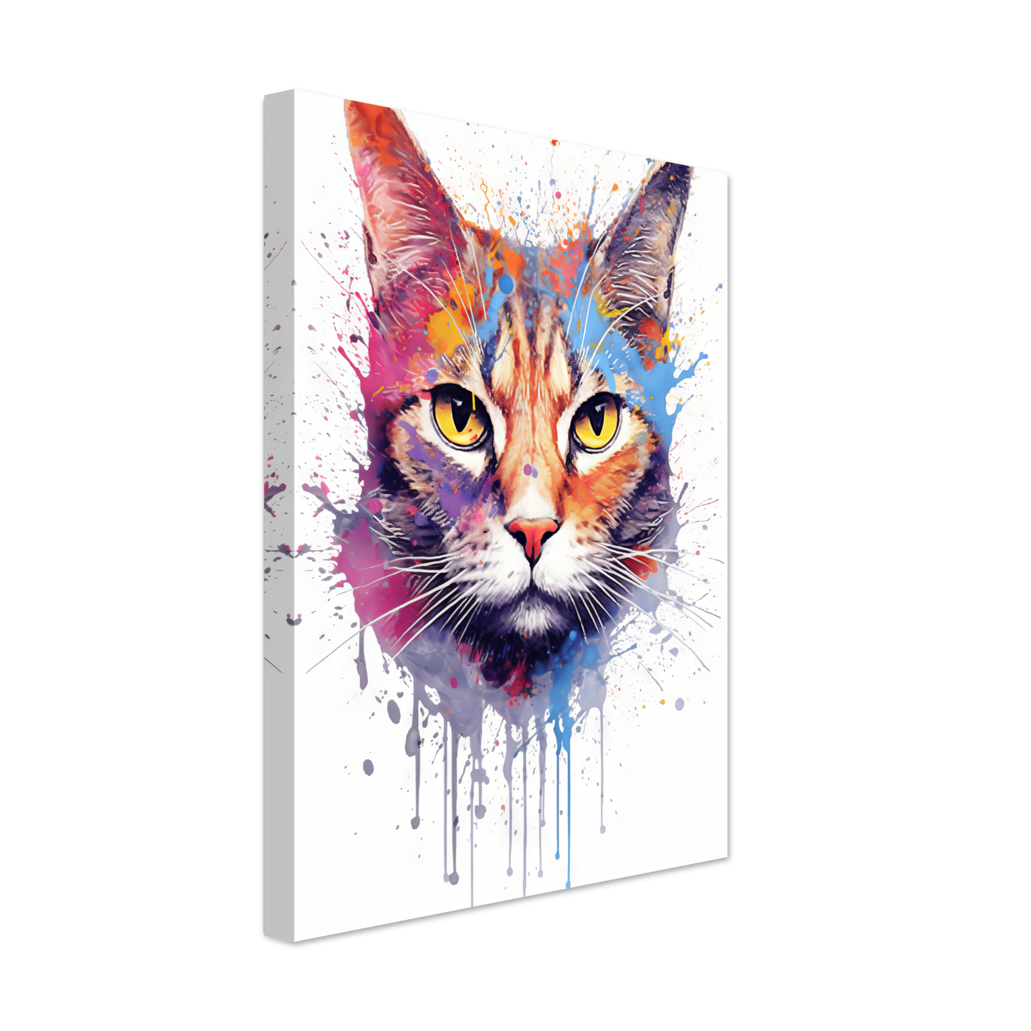 Cat Siamese pop art (CAT32)