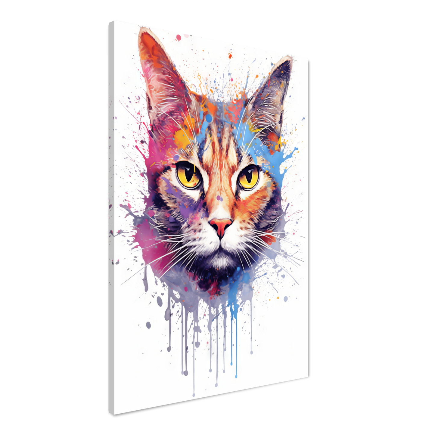 Cat Siamese pop art (CAT32)