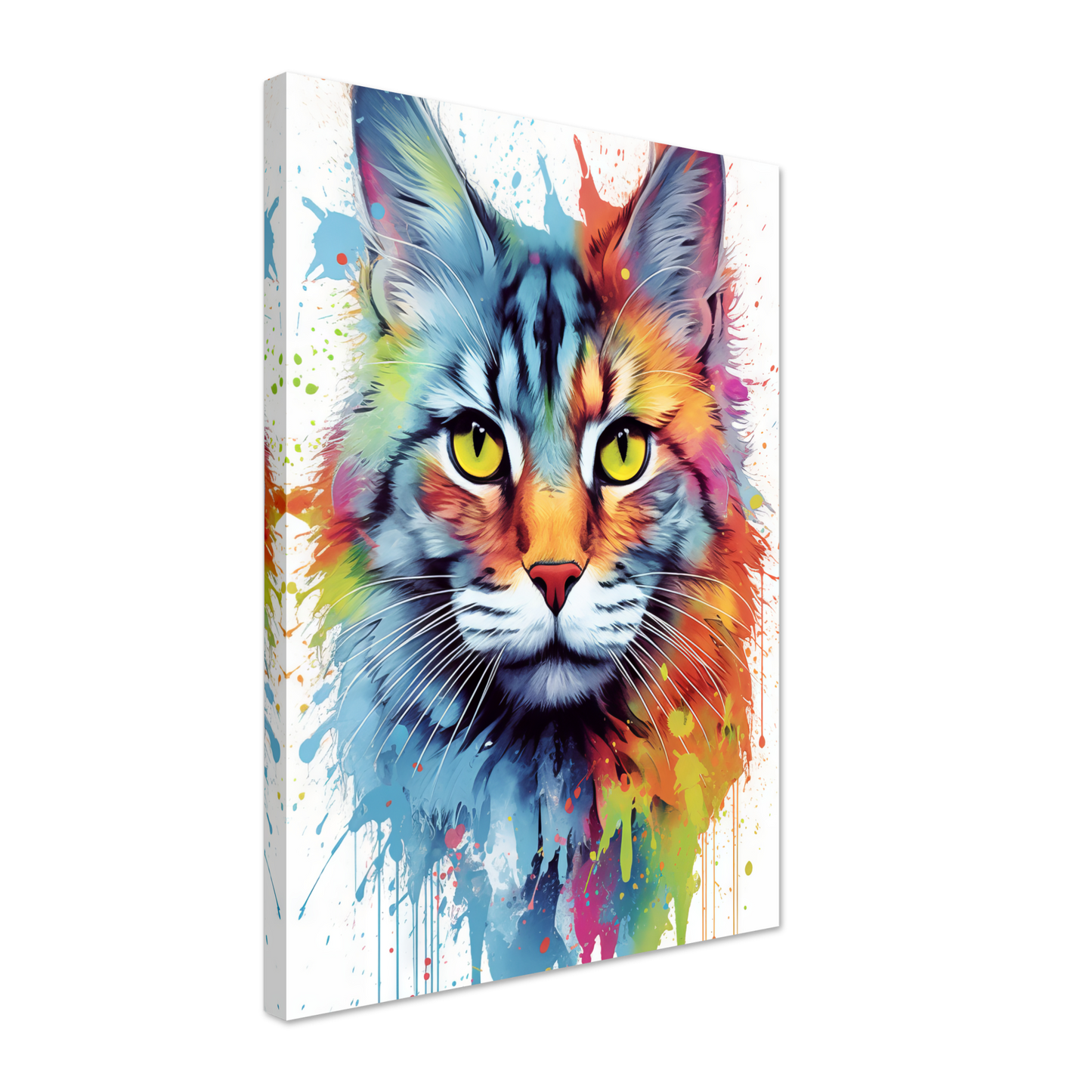Cat Maine Coon Pop Art (CAT55)