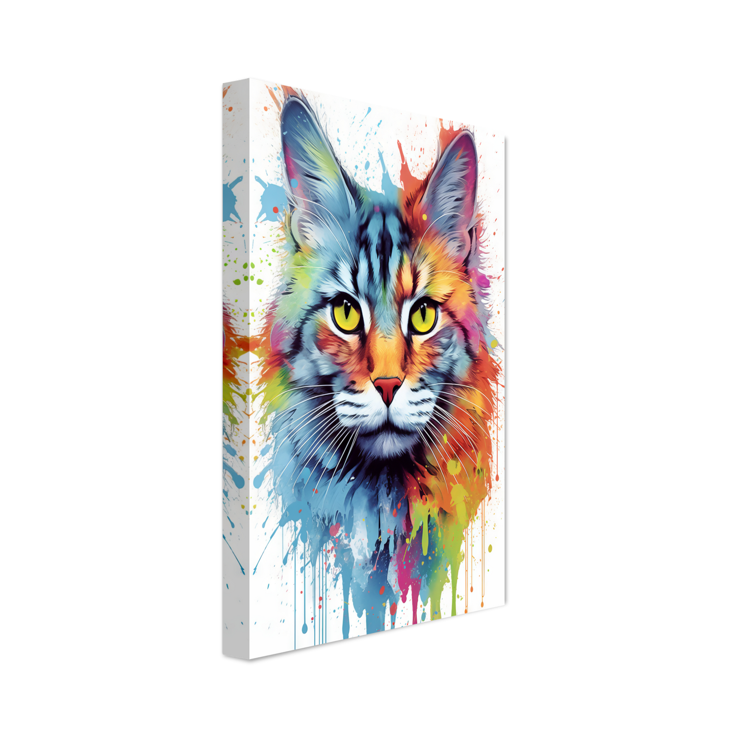 Cat Maine Coon Pop Art (CAT55)