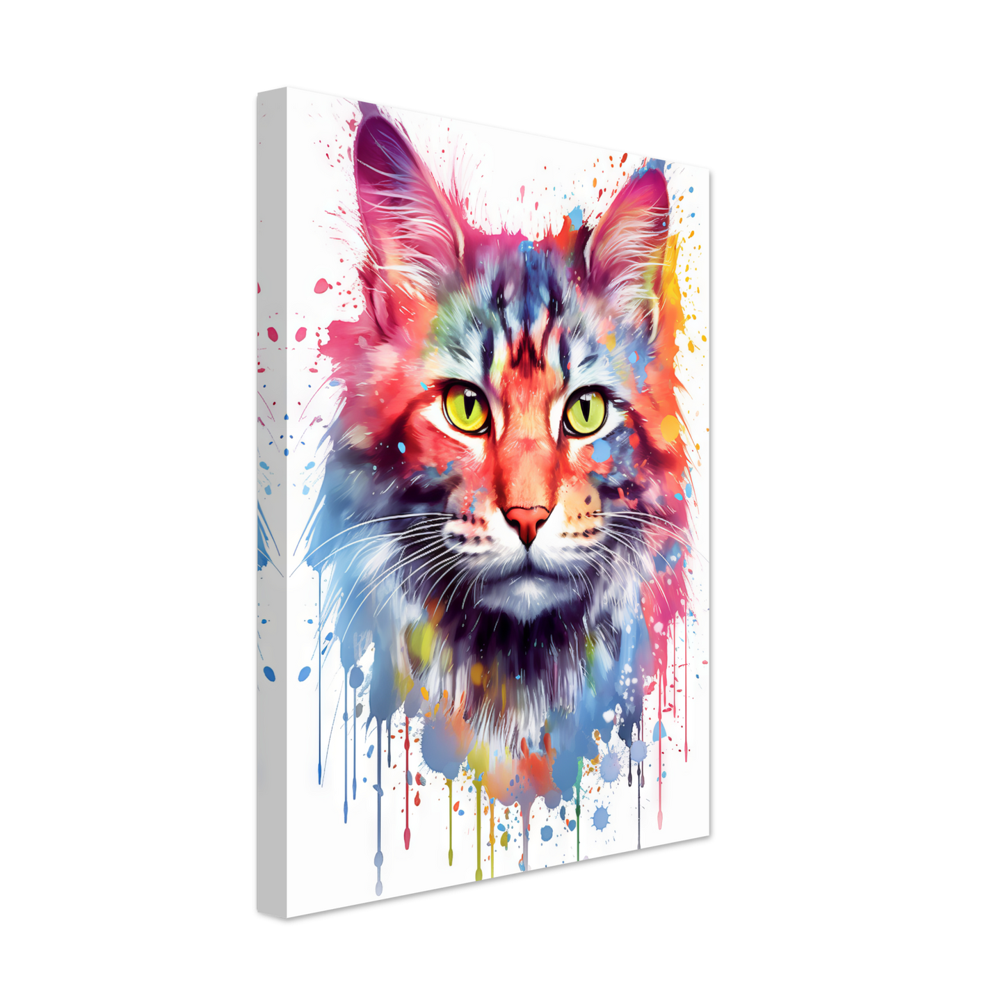 Cat Maine Coon Pop Art (CAT56)