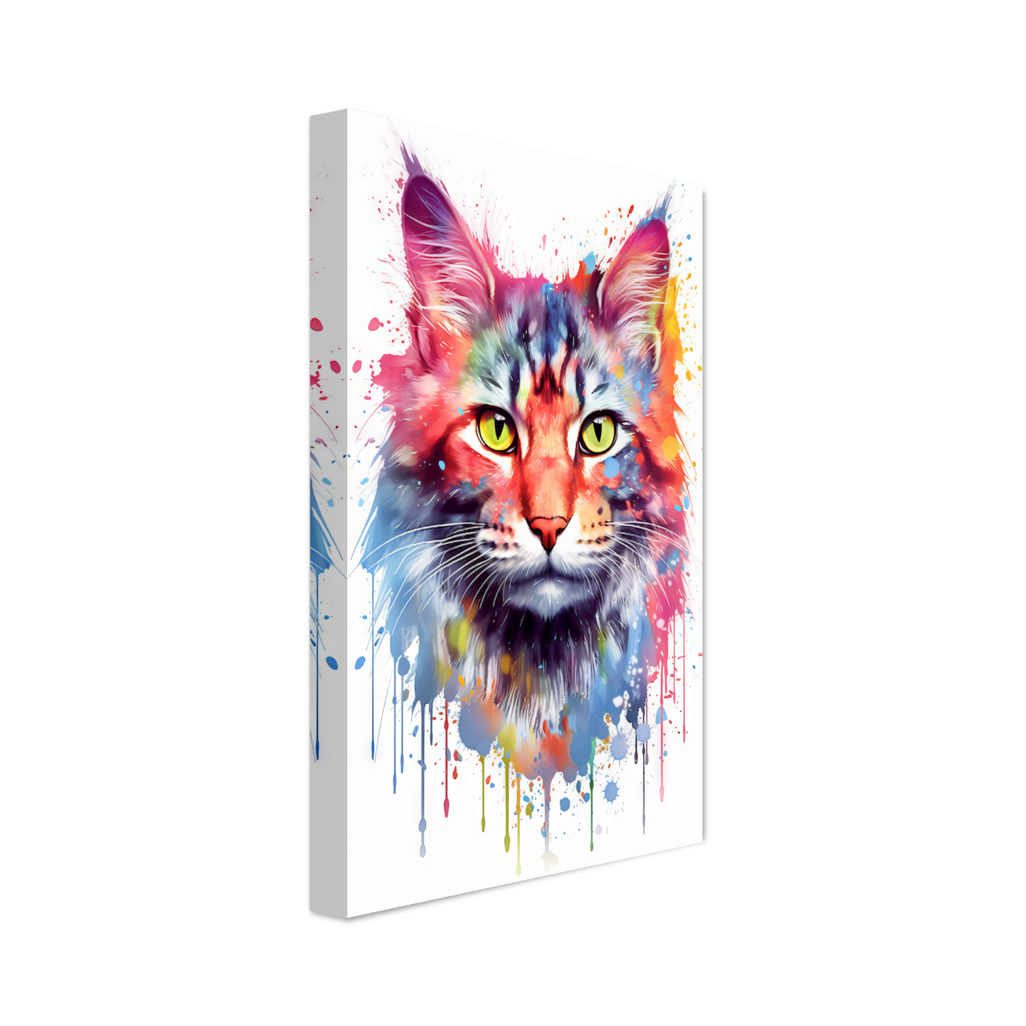Cat Maine Coon Pop Art (CAT56)