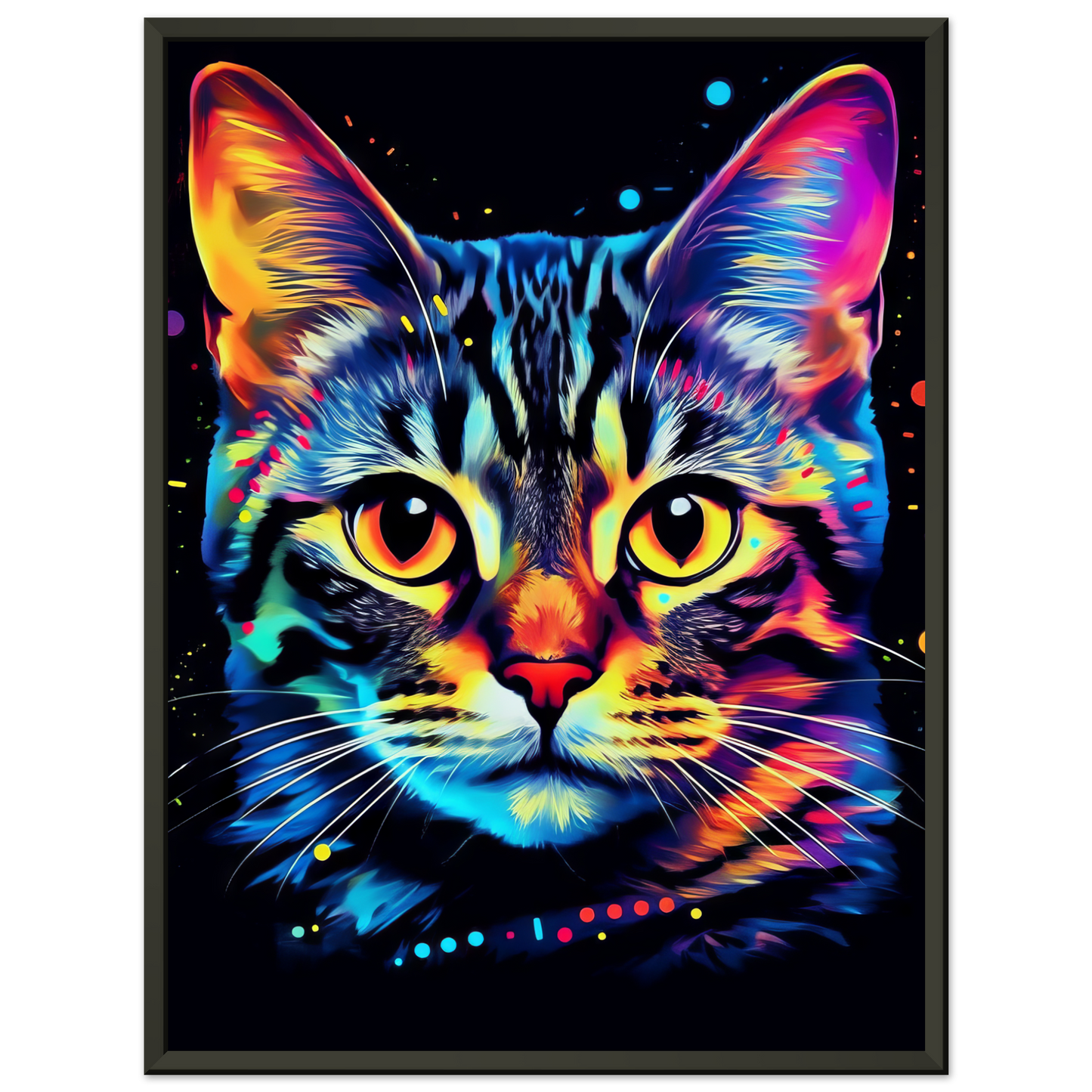 Cat Bengal Pop Art (CAT58)