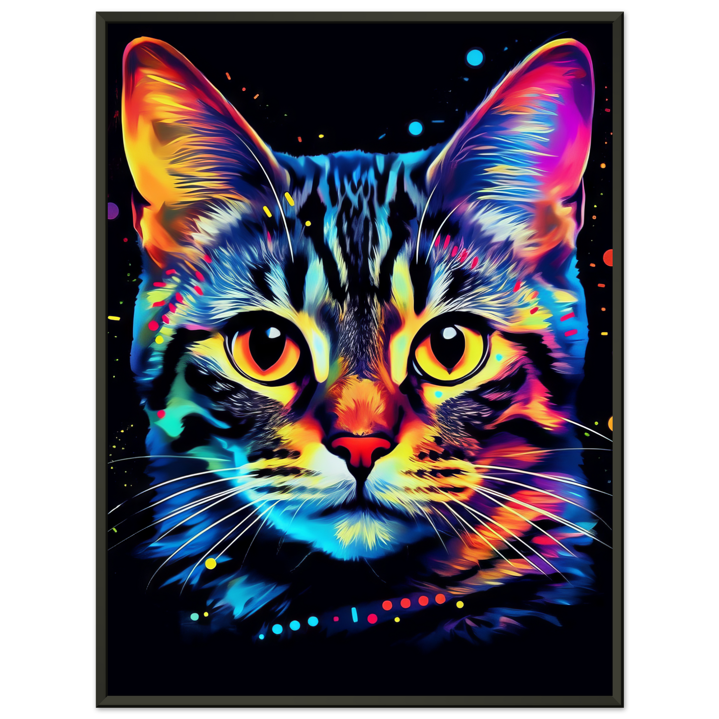 Cat Bengal Pop Art (CAT58)