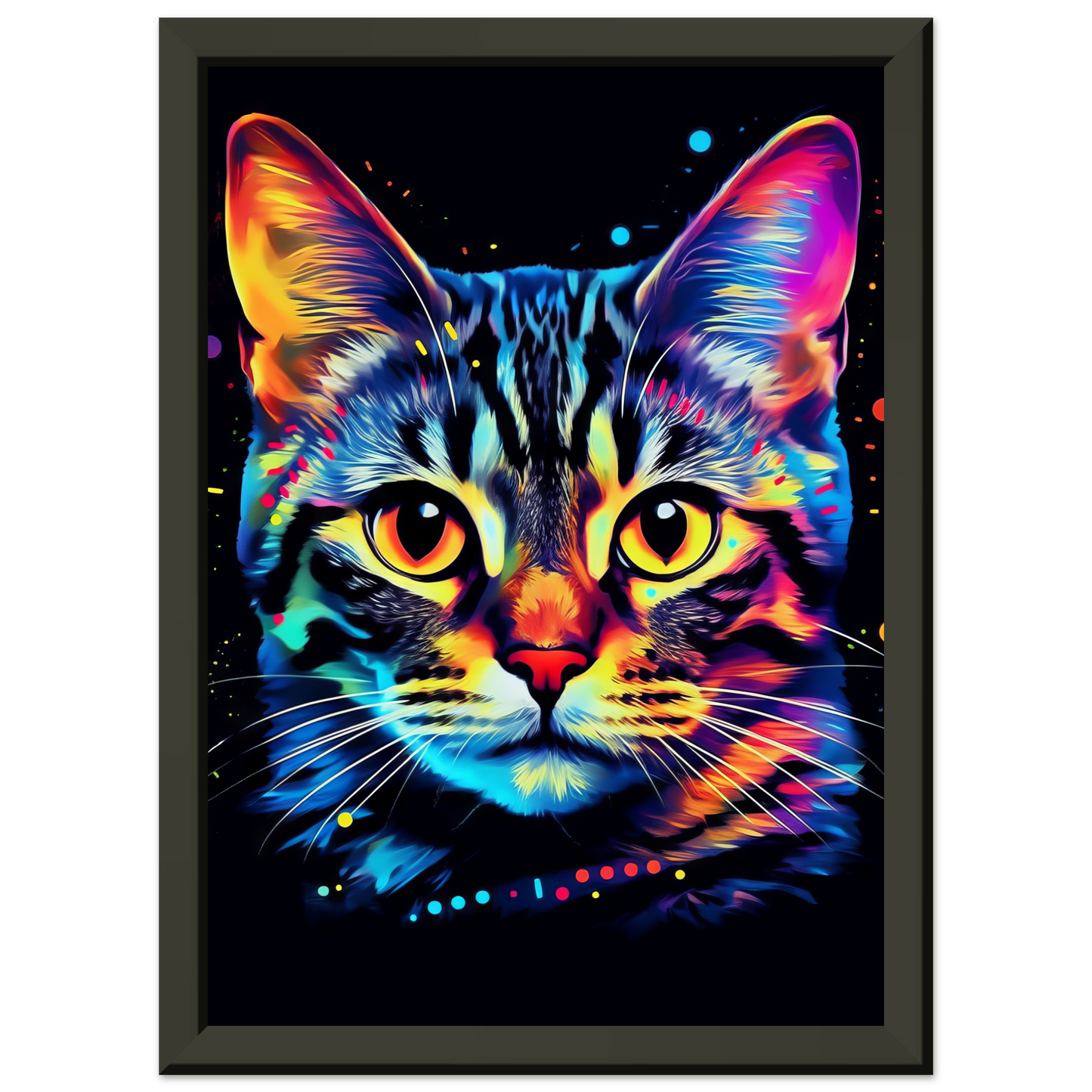 Cat Bengal Pop Art (CAT58)