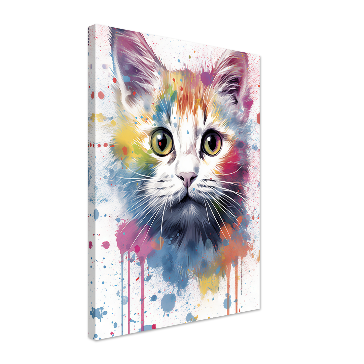 Cat Baby Kitten Pop Art (CAT77)