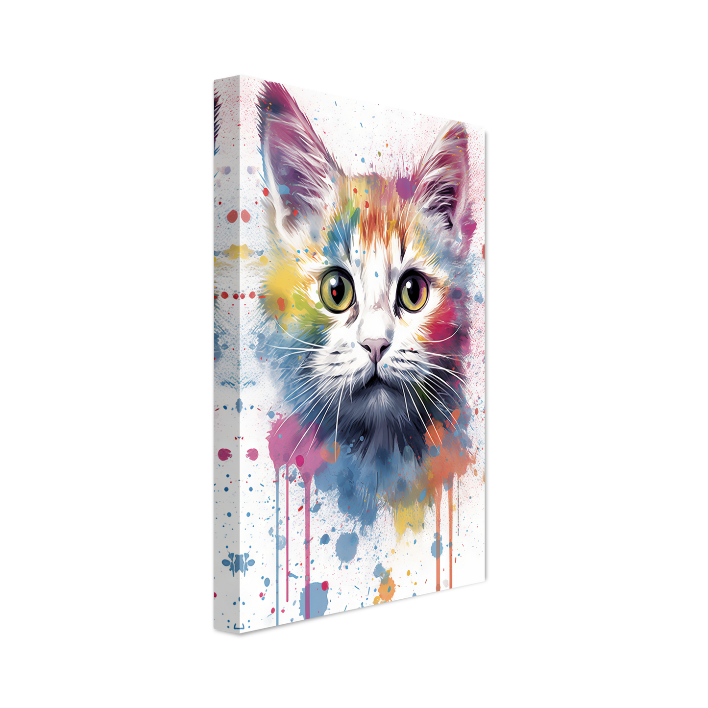 Cat Baby Kitten Pop Art (CAT77)