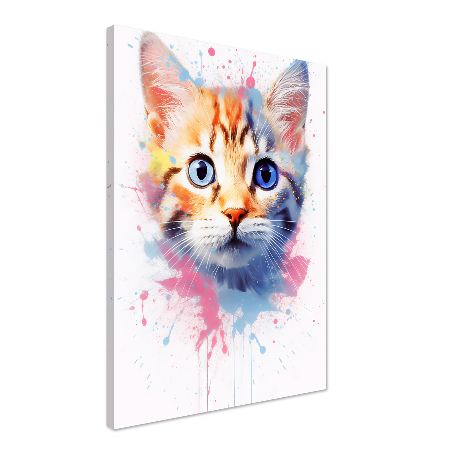 Cat Baby Kitten Pop Art (CAT79)