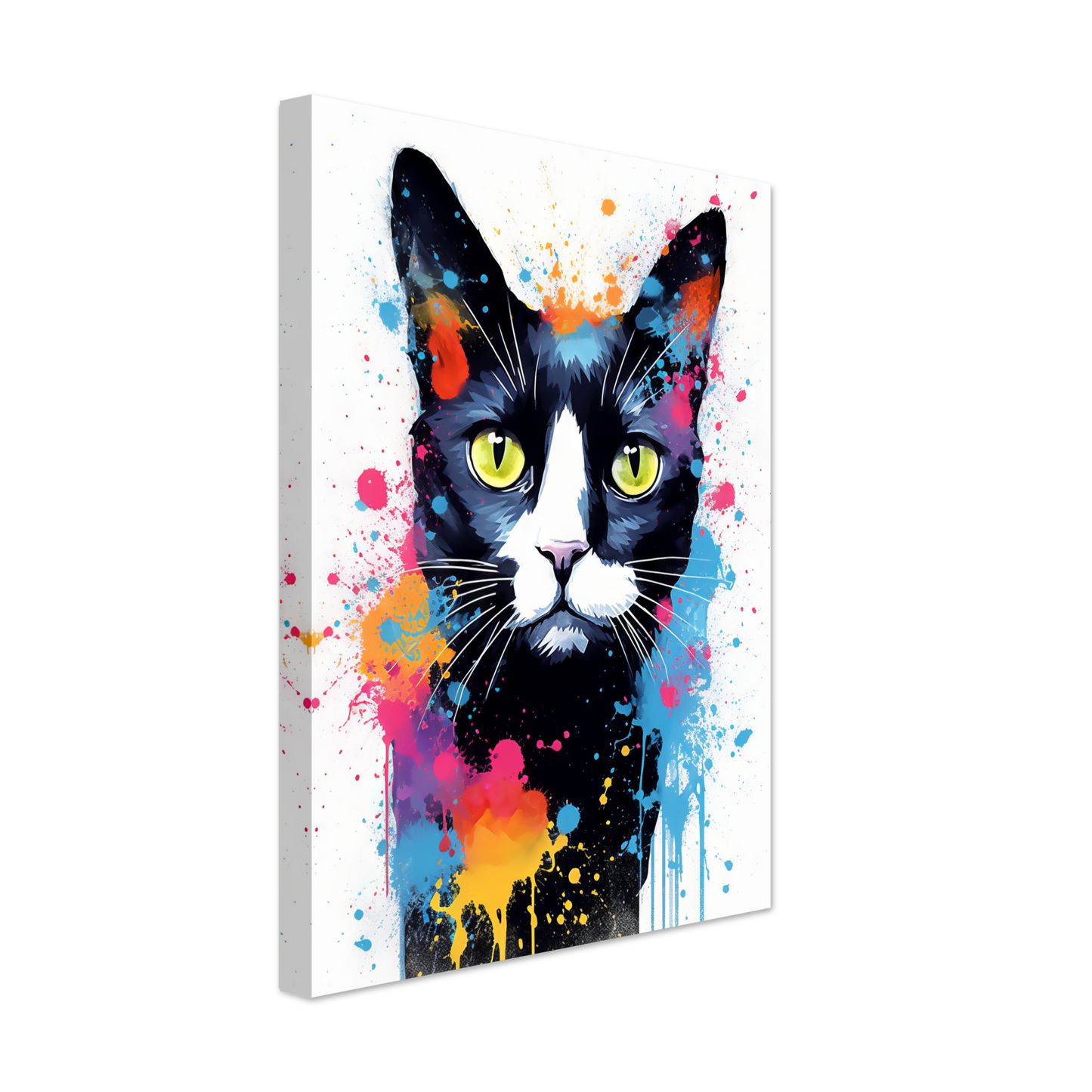 Cat Black (Pop Art) (CAT87)